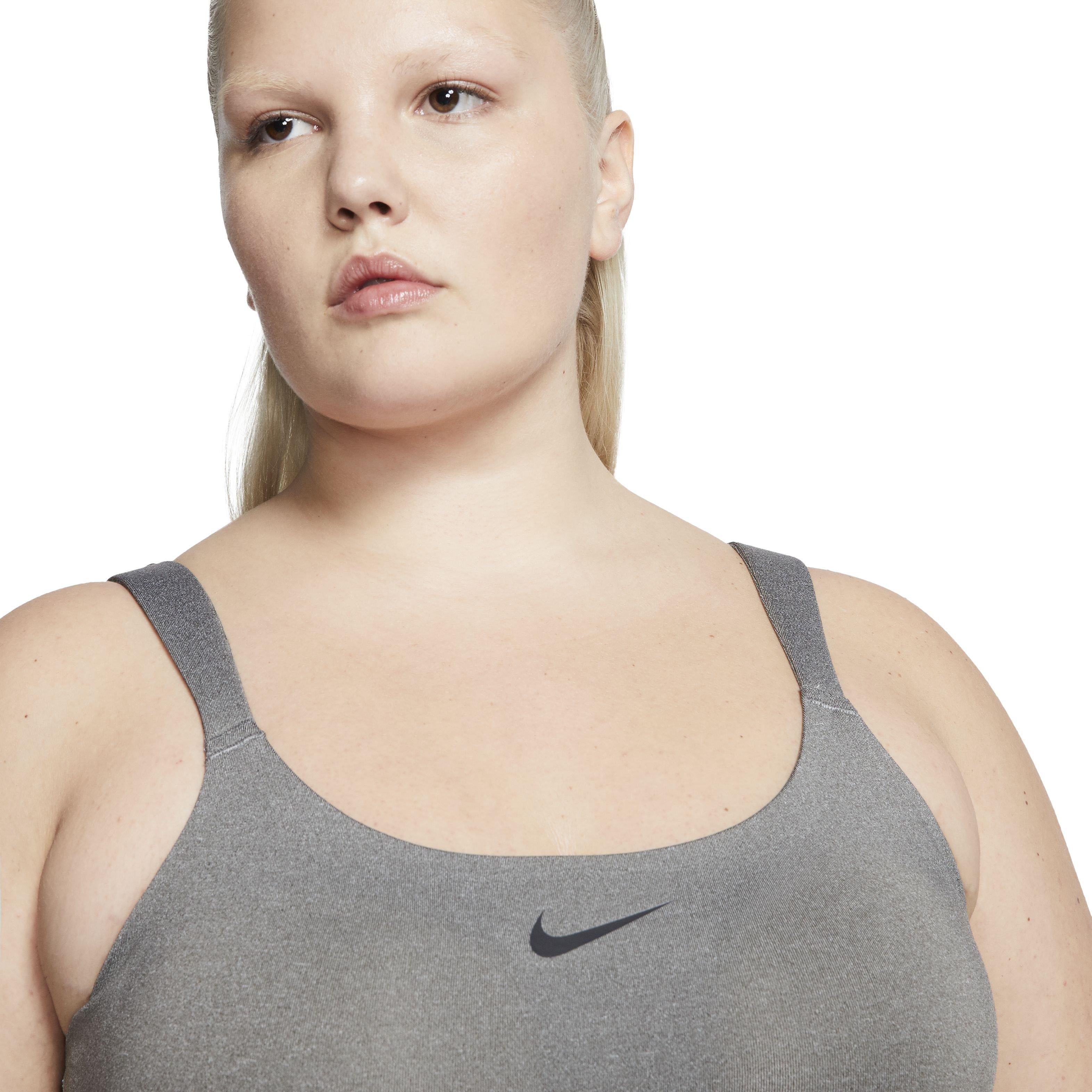 Nike Bold Women's High-Support Underwire Sports Bra (Plus Size)-Black -  Hibbett