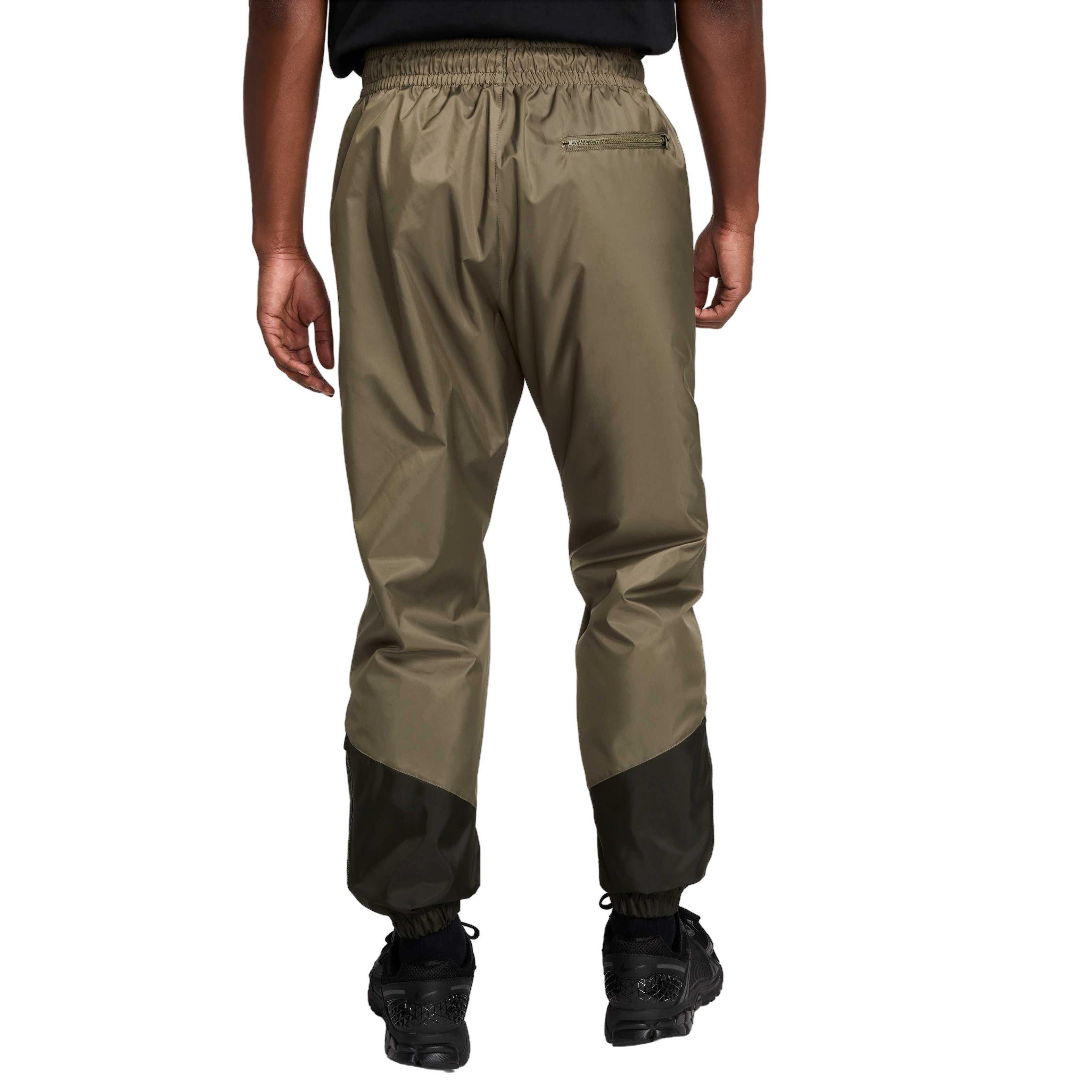 Nike Men's Windrunner Woven Lined Pants -Olive - GREEN Thumbnail View 2