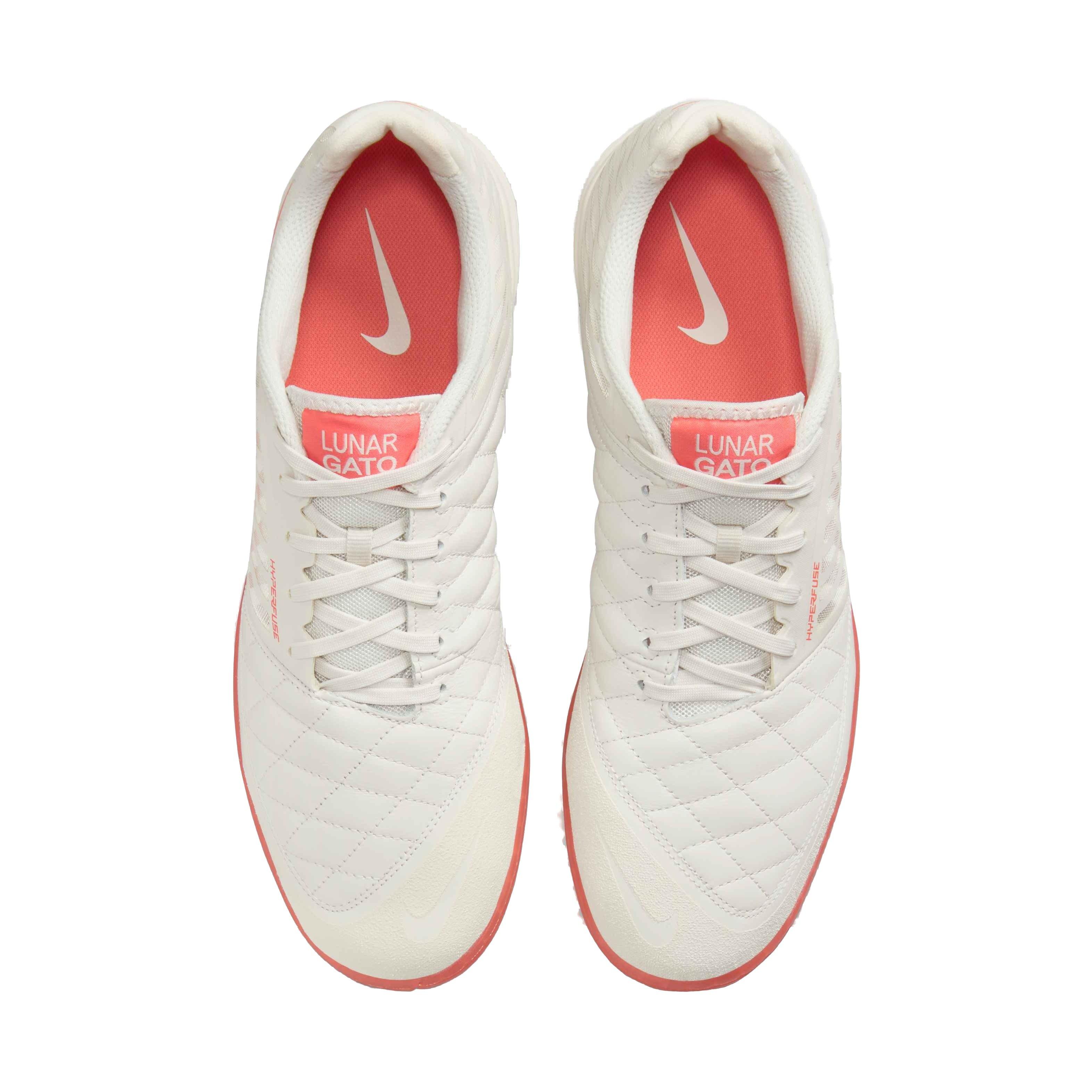 Nike Lunargato II "Phantom/Lt Wild Mango" Men's Soccer Shoe - PHANTOM/LT MANGO Thumbnail View 3