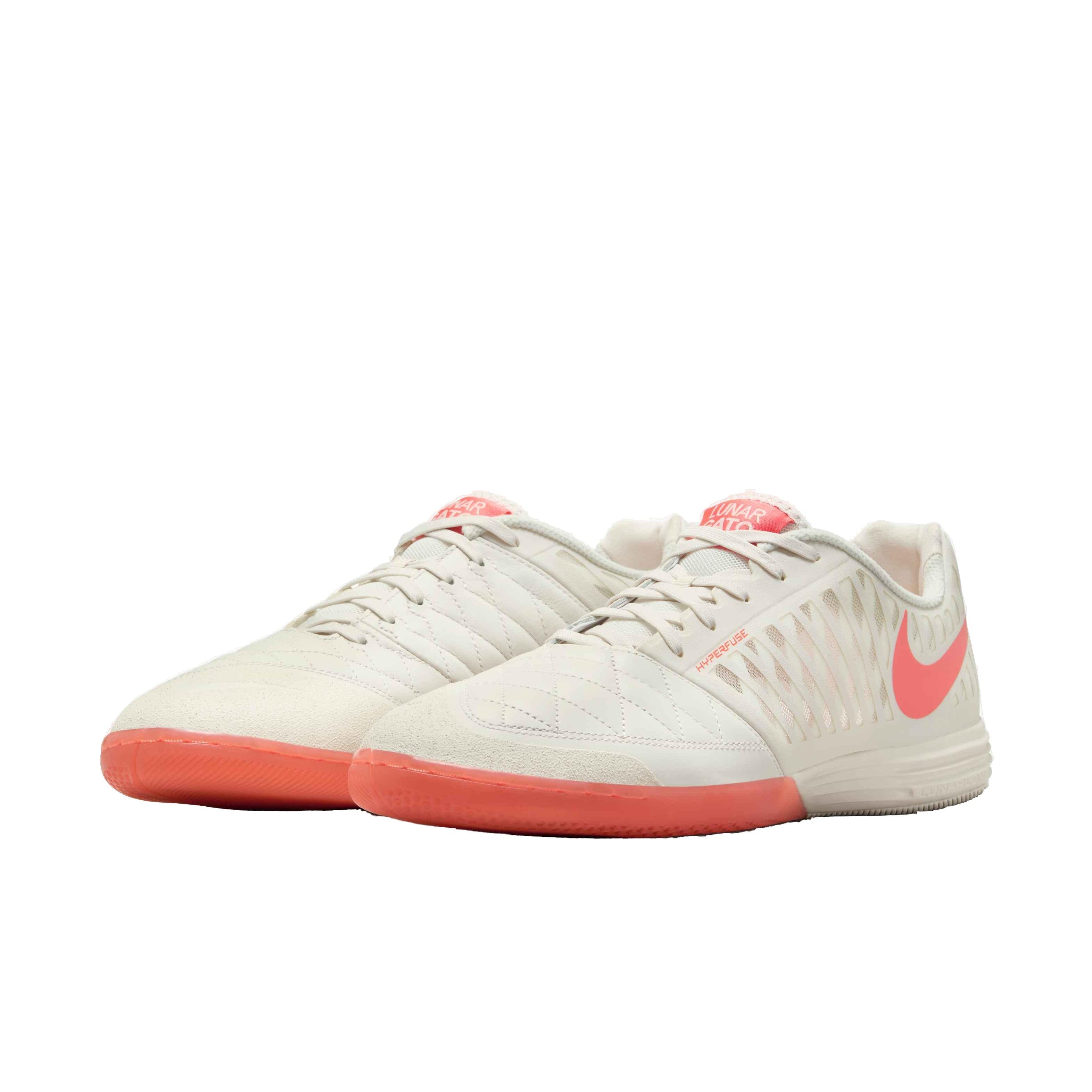 Nike Lunargato II "Phantom/Lt Wild Mango" Men's Soccer Shoe - PHANTOM/LT MANGO Thumbnail View 4