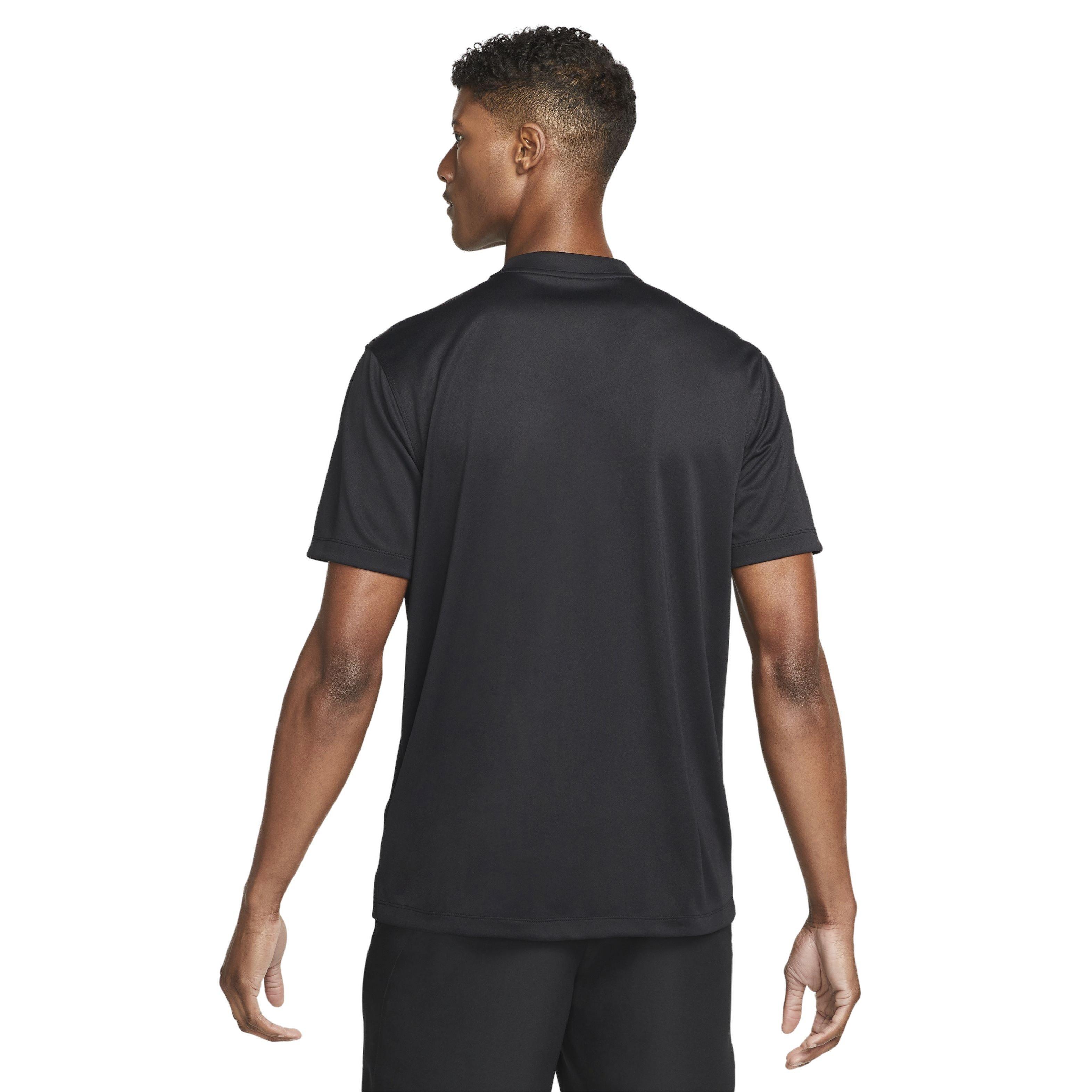 NikeCourt Men's Dri-FIT Tennis Blade Polo - BLACK Thumbnail View 2