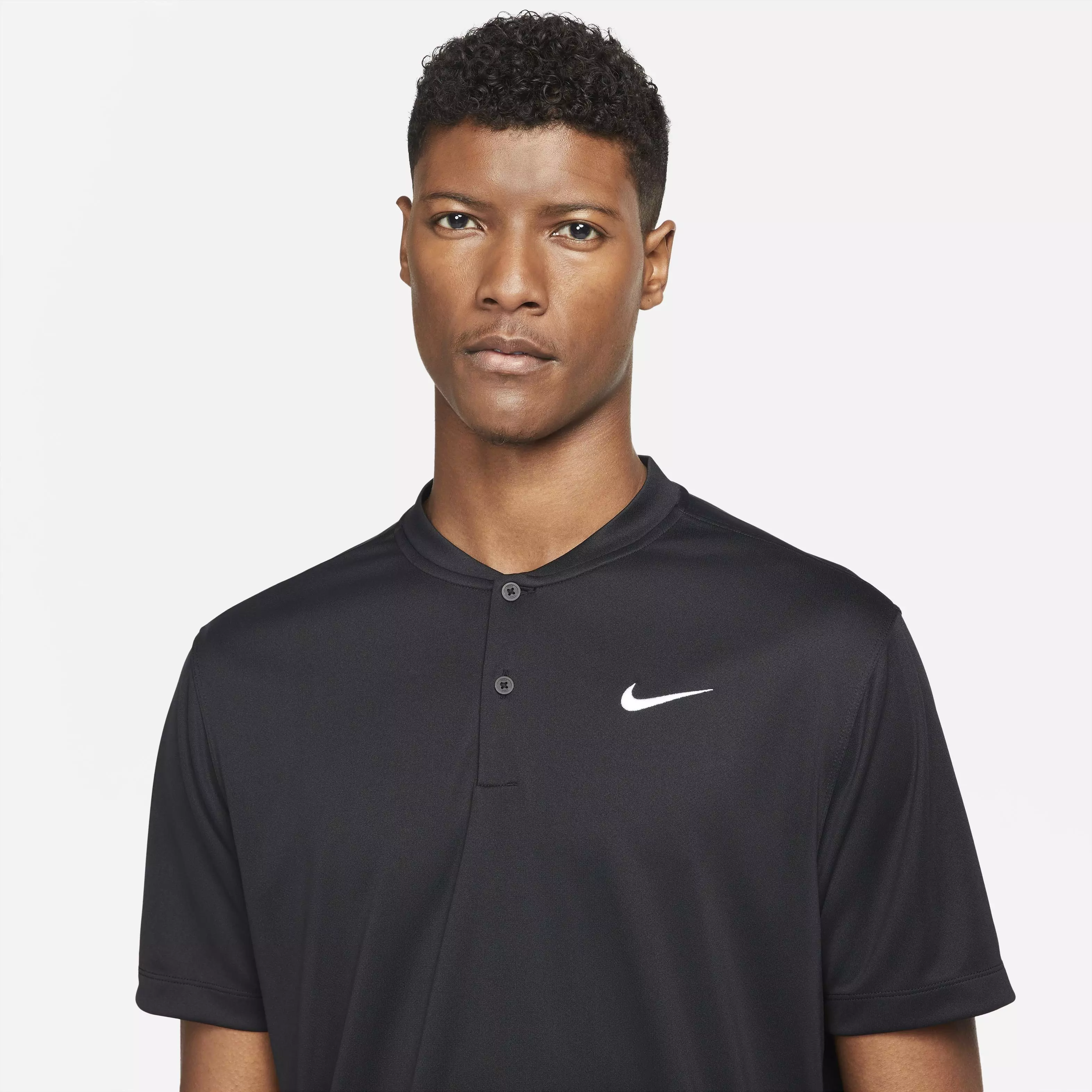 NikeCourt Men's Dri-FIT Tennis Blade Polo - BLACK