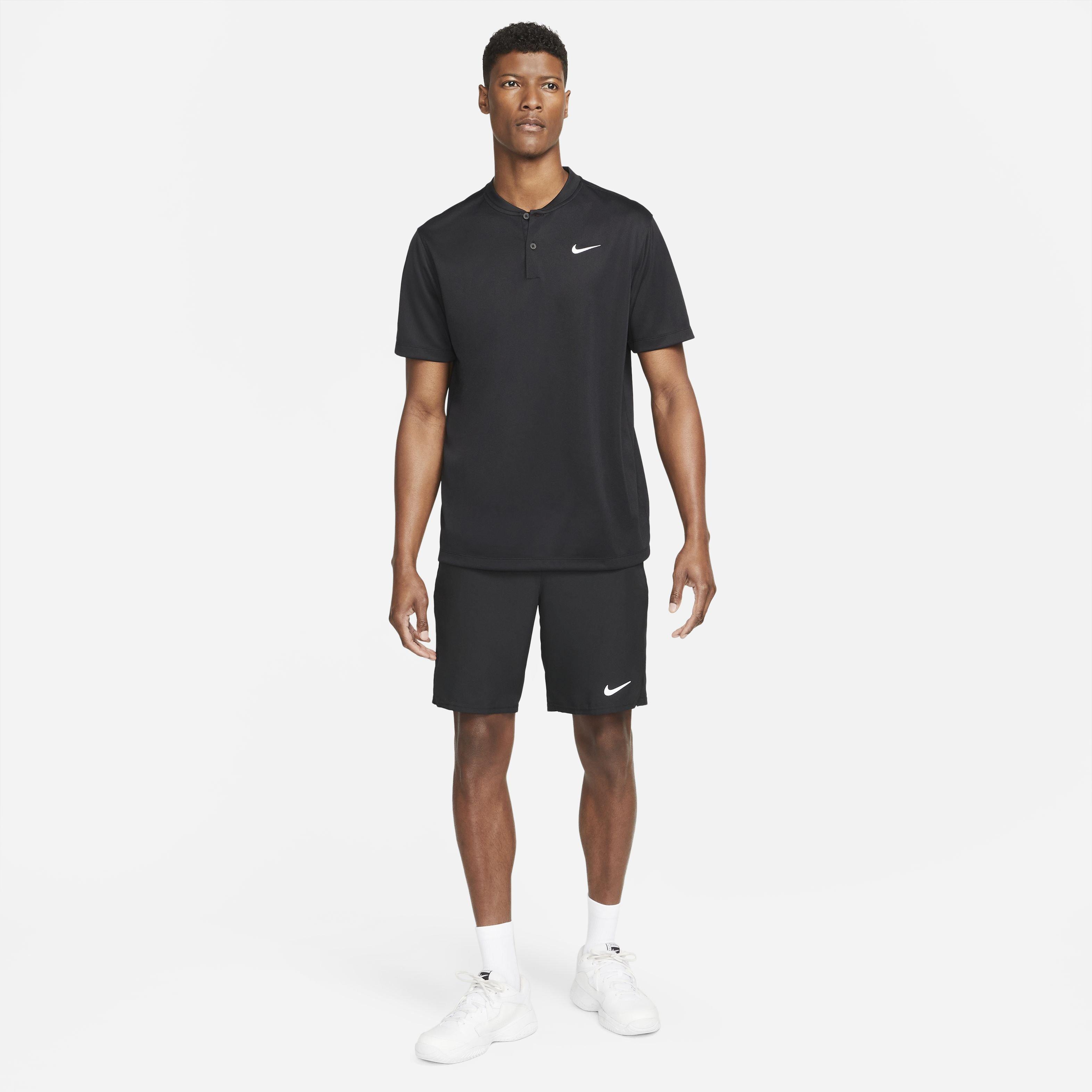 NikeCourt Men's Dri-FIT Tennis Blade Polo - BLACK Thumbnail View 4