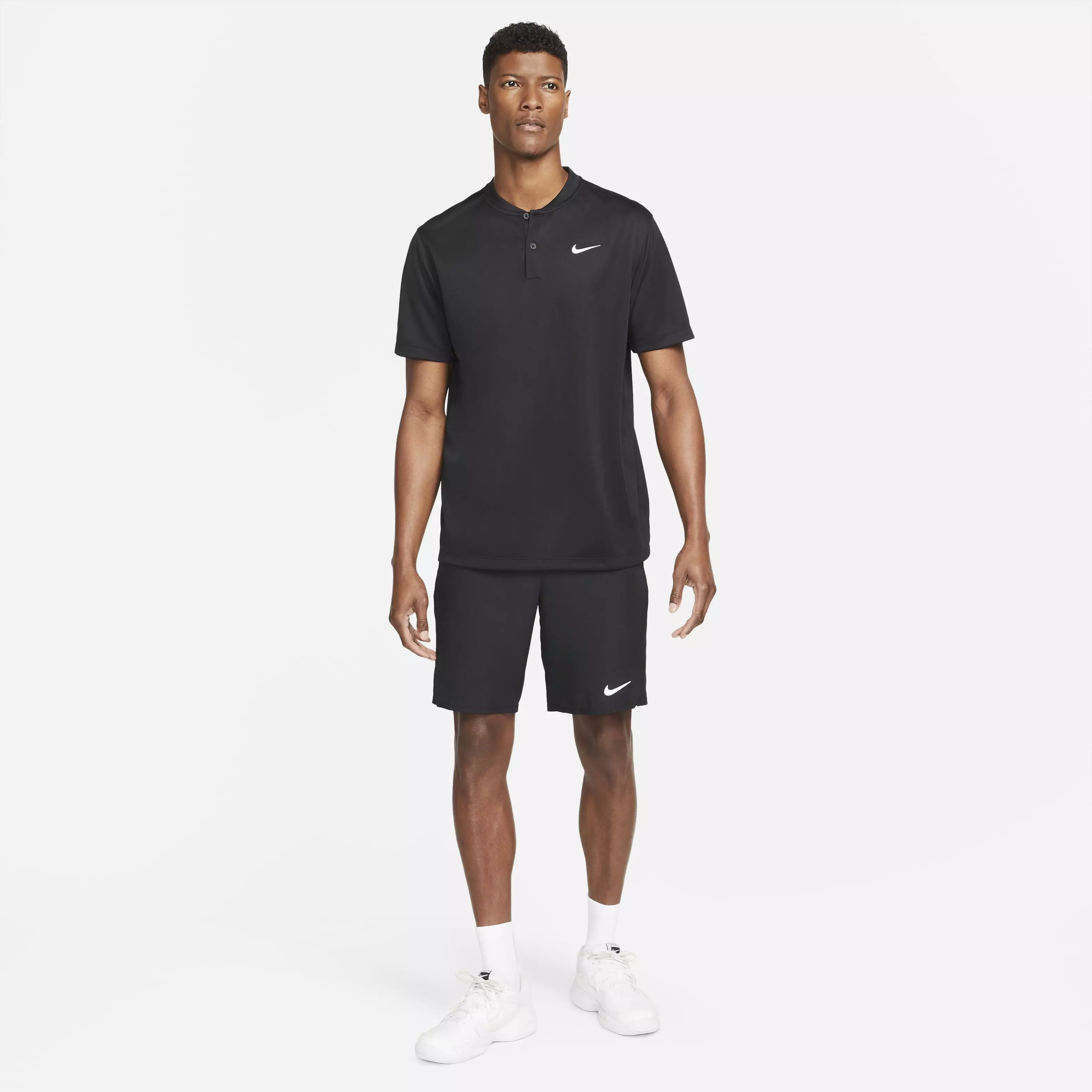 NikeCourt Men's Dri-FIT Tennis Blade Polo - BLACK