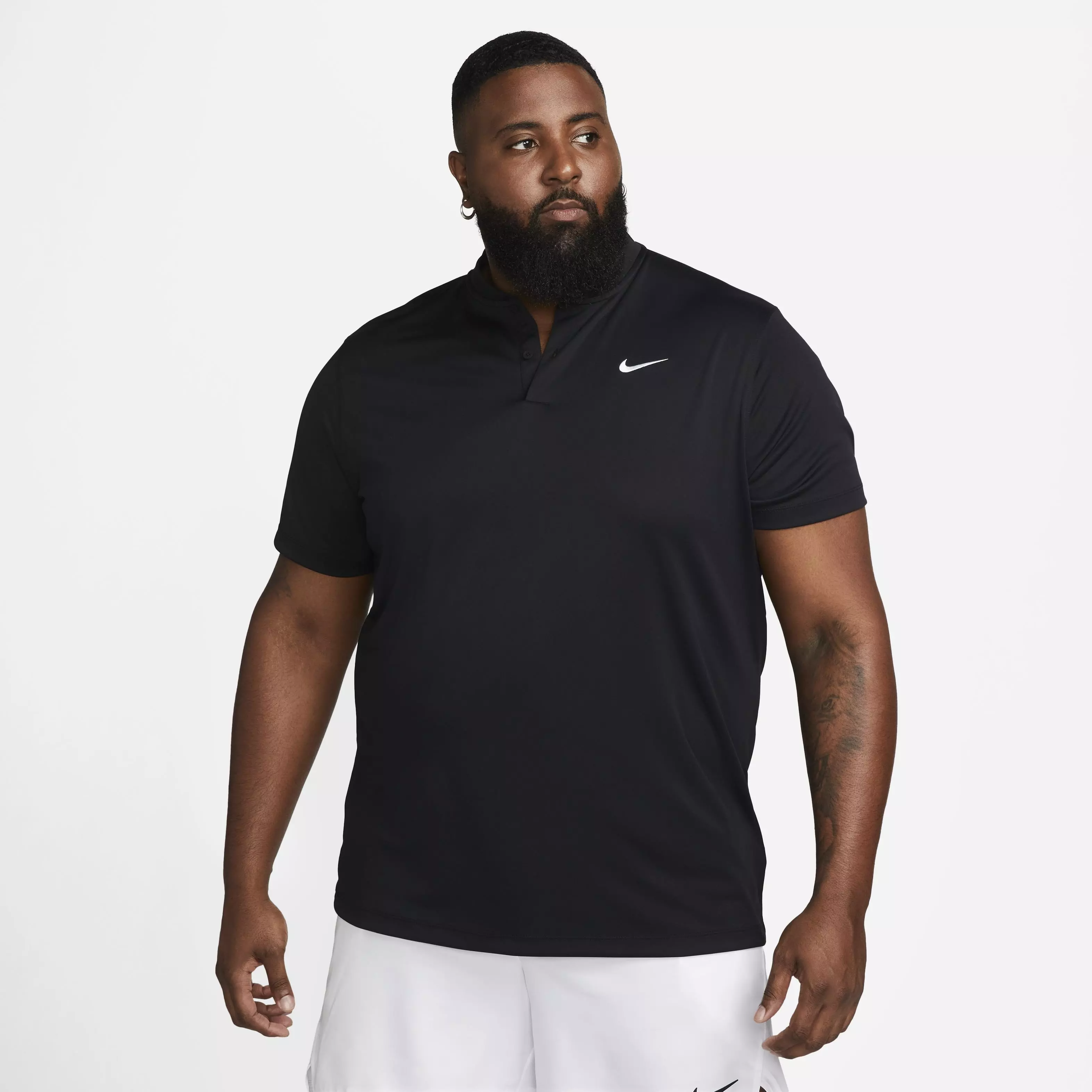 NikeCourt Men's Dri-FIT Tennis Blade Polo - BLACK