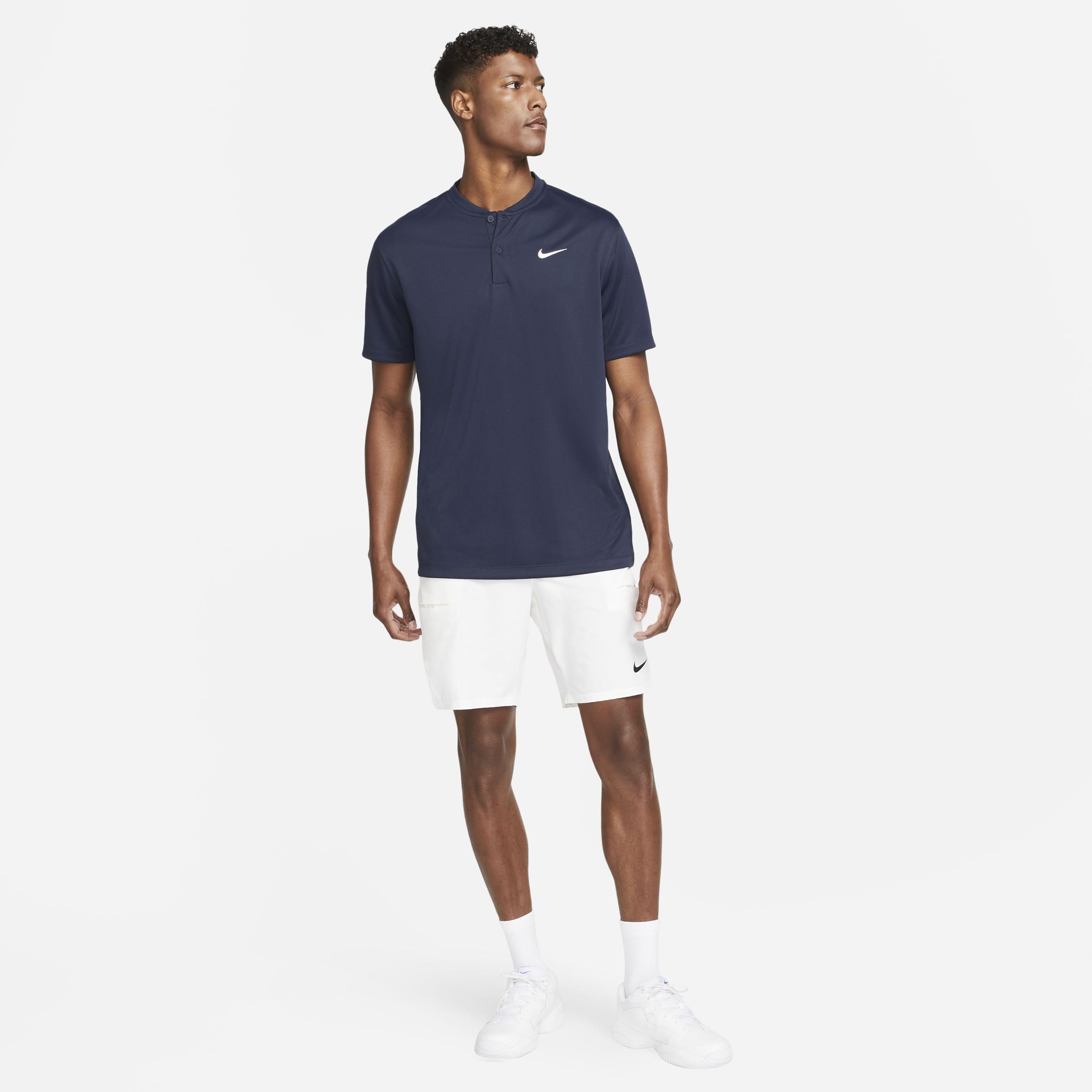 NikeCourt Men's Dri-FIT Tennis Blade Polo - BLUE Thumbnail View 4