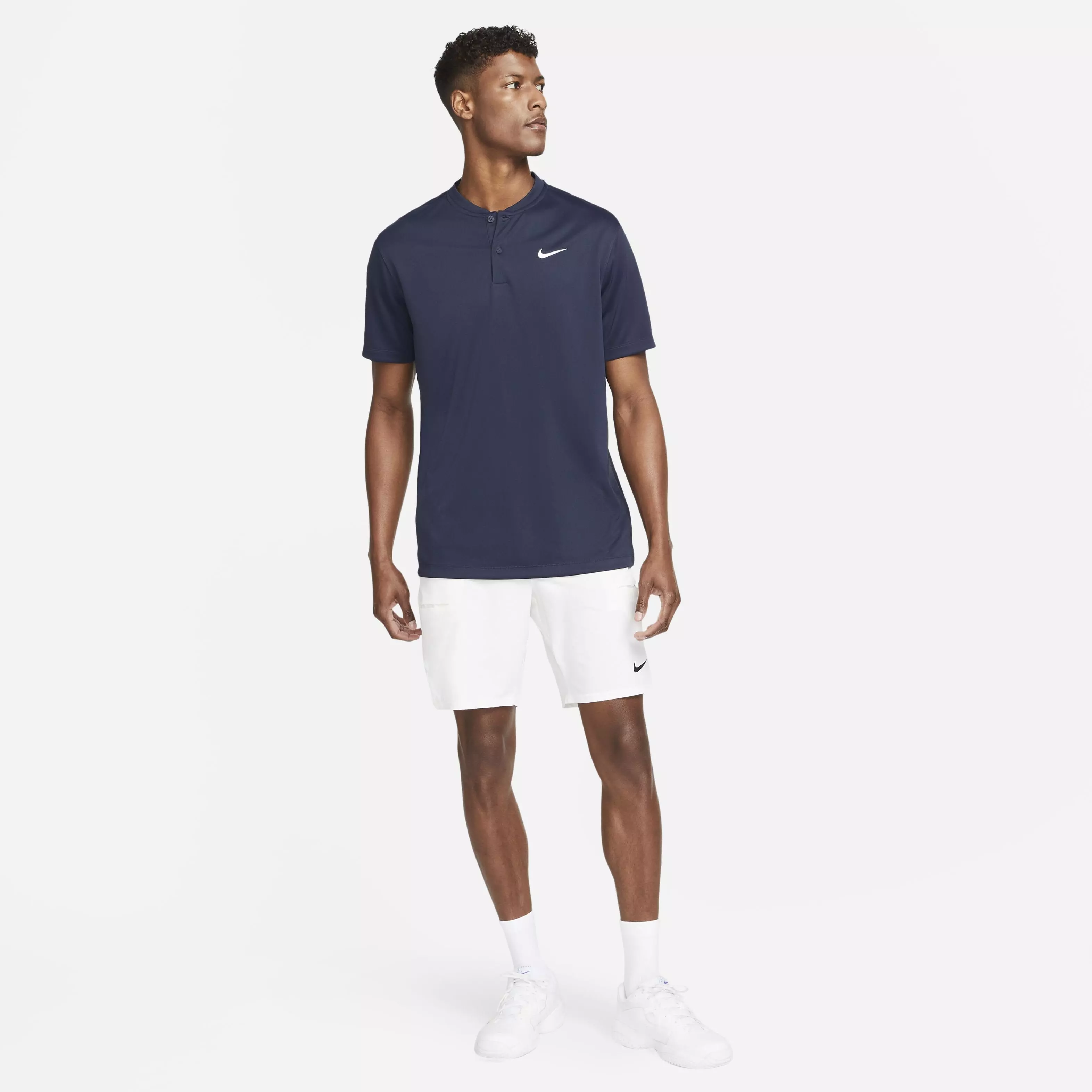 NikeCourt Men's Dri-FIT Tennis Blade Polo - BLUE