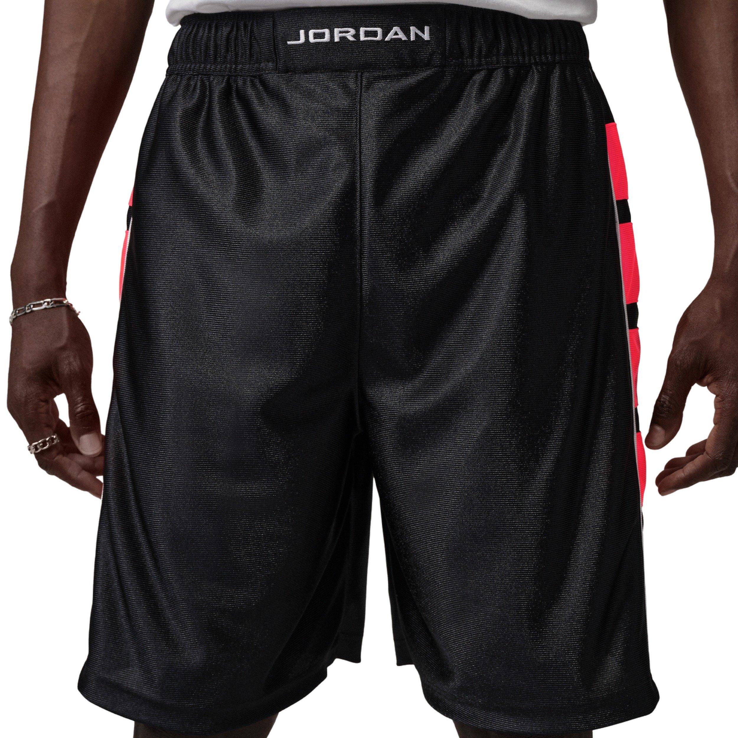 Jordan Men's Brooklyn Cat Scratch Shorts - BLACK Thumbnail View 1