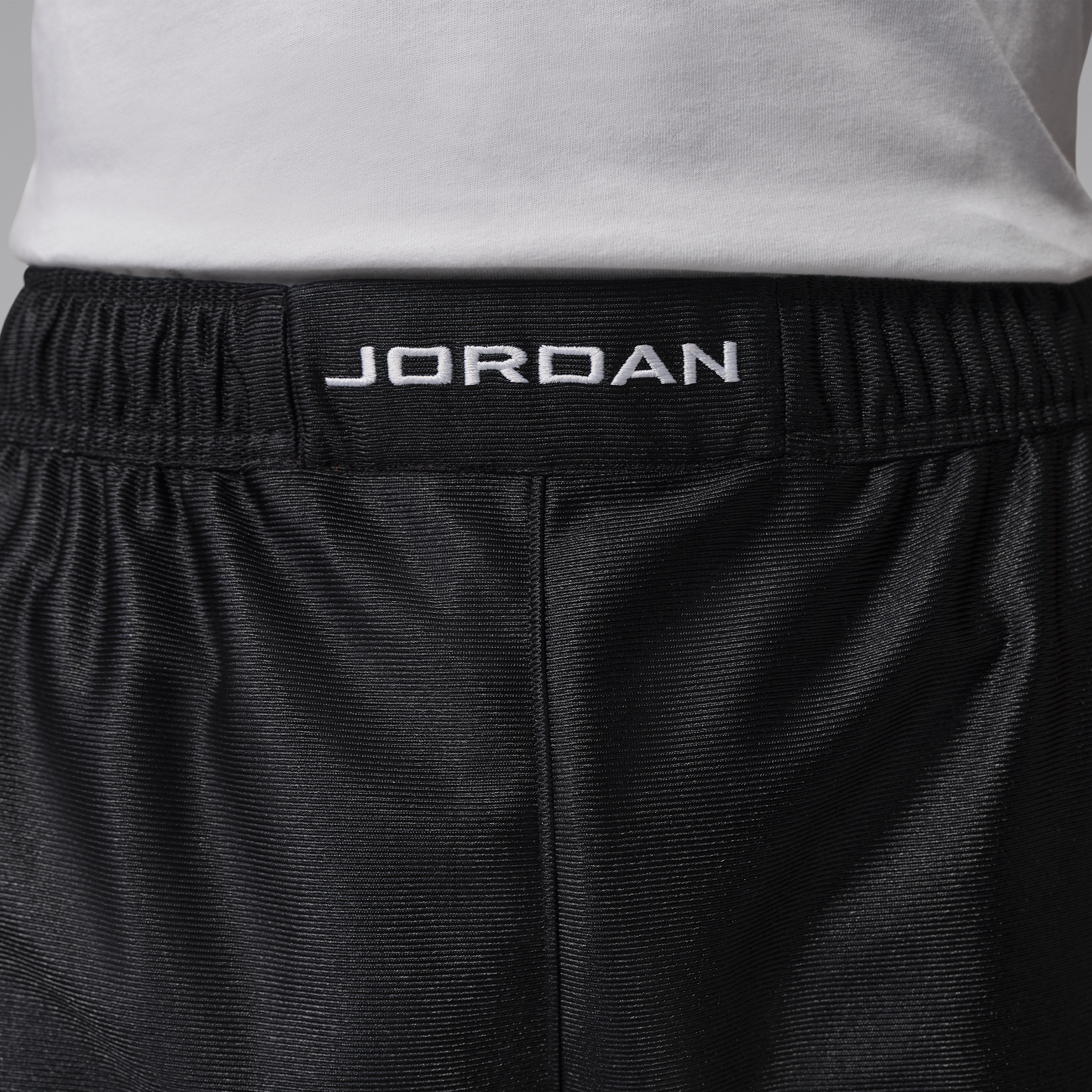 Jordan Men's Cat Scratch Brooklyn Shorts - BLACK Thumbnail View 4
