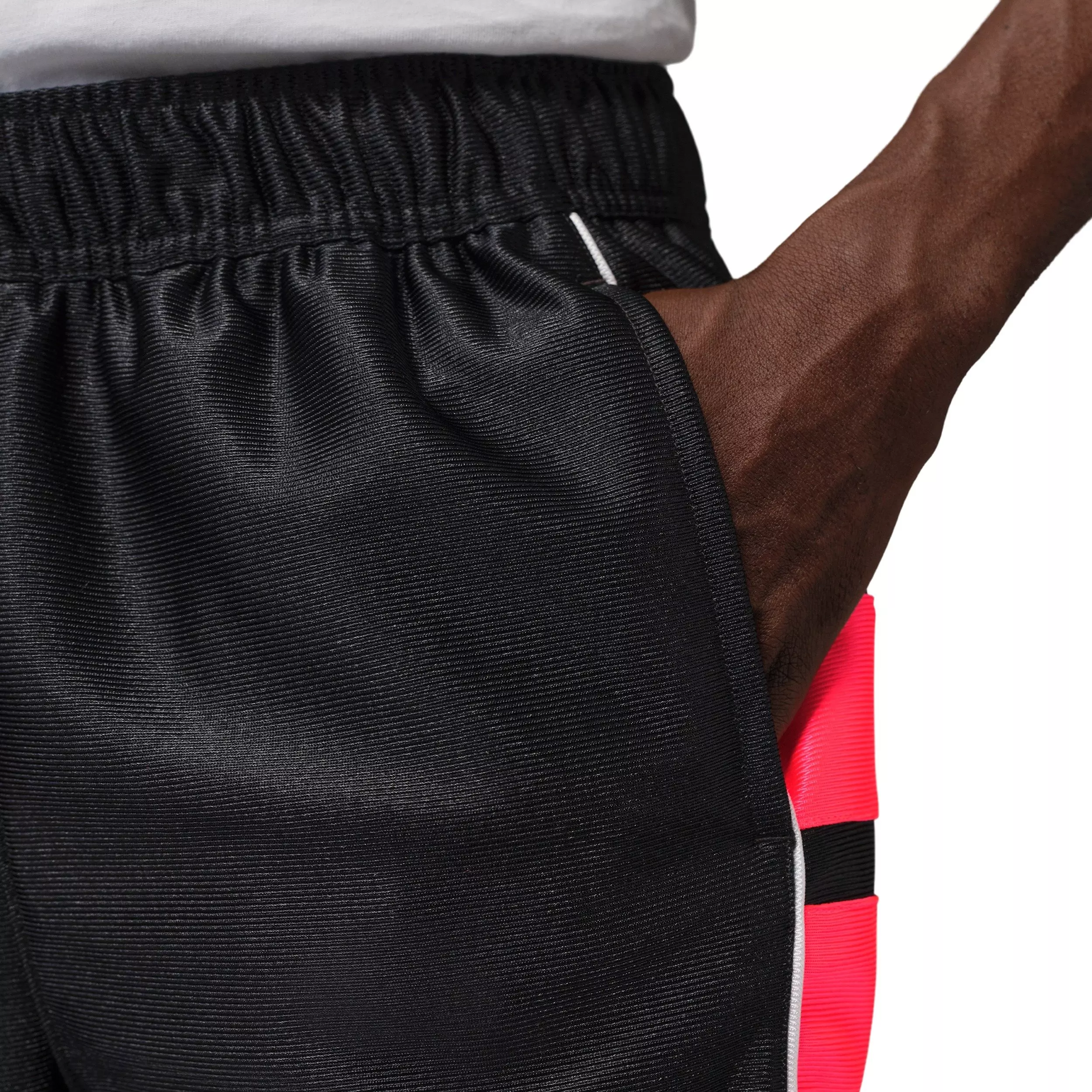 Jordan Men's Brooklyn Cat Scratch Shorts - BLACK