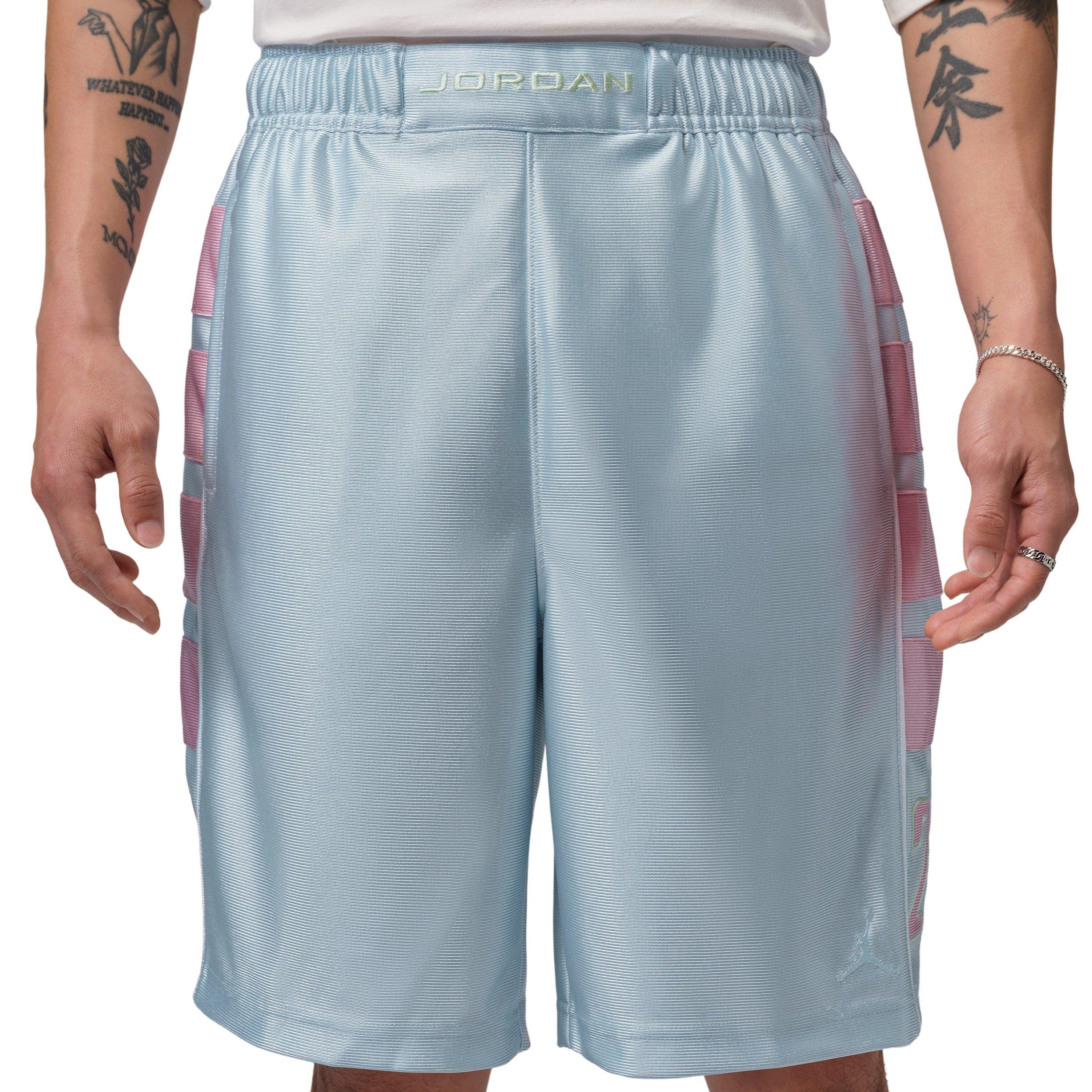 Jordan Men's Brooklyn Cat Scratch Shorts - BLUE Thumbnail View 1