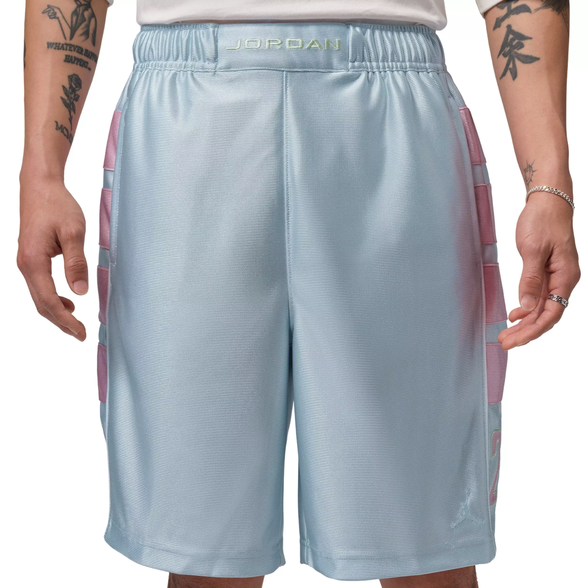 Jordan Men's Cat Scratch Brooklyn Shorts - BLUE