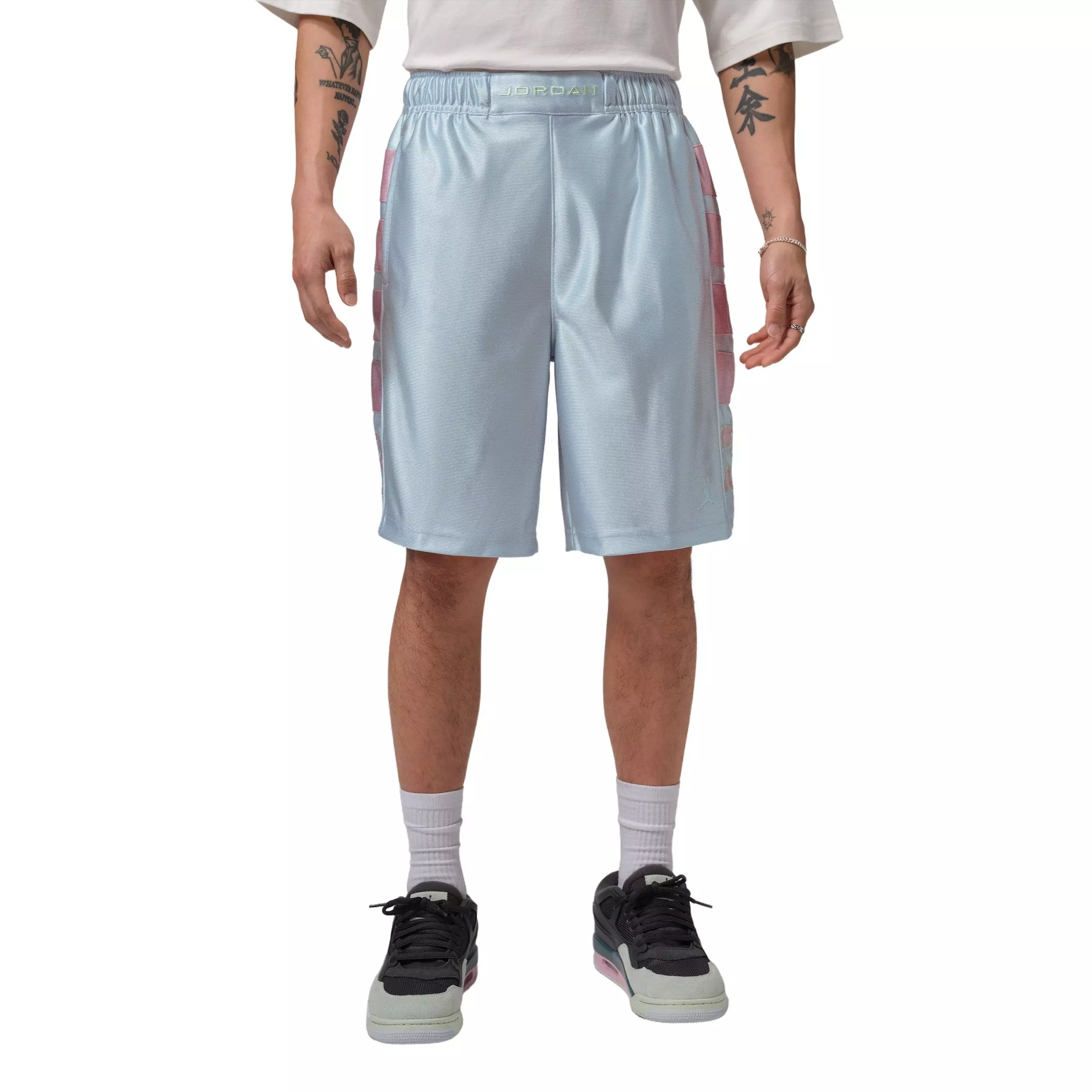 Jordan Men's Cat Scratch Brooklyn Shorts - BLUE