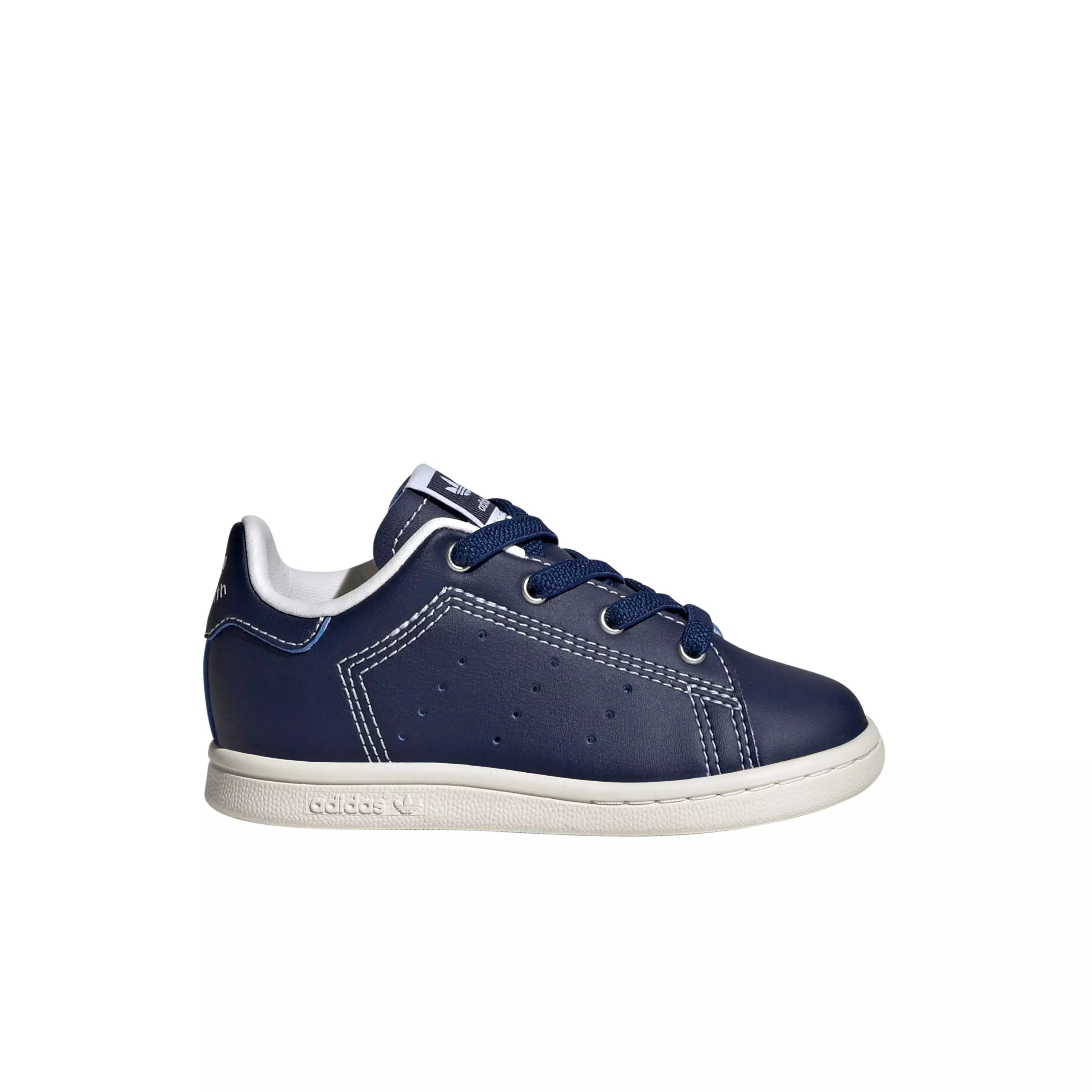 adidas Originals Stan Smith "Dark Blue/Chalk White/Dark Blue" Infant Boys' Shoe - DK BLUE/WHITE/DK BLUE