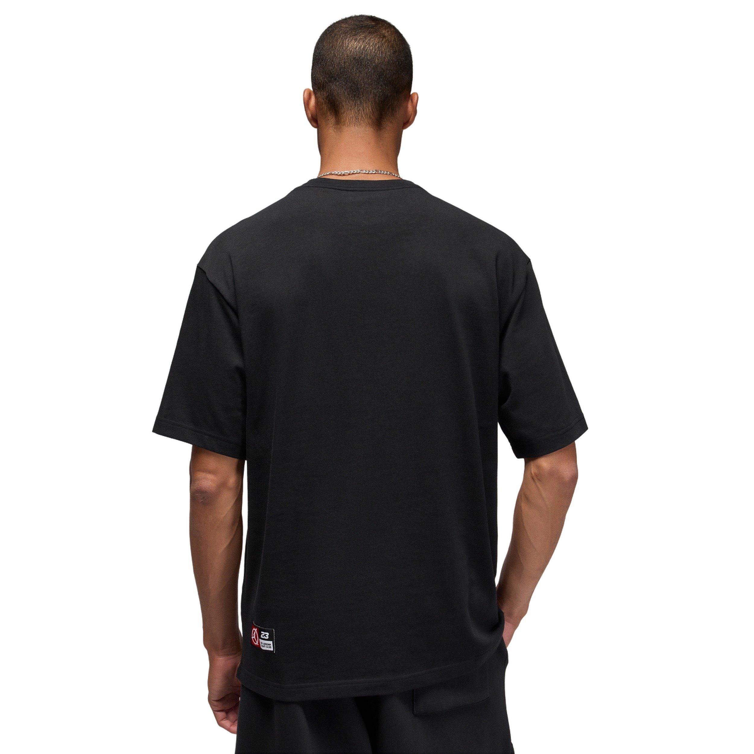 Jordan Men's Flight Club LBR Short-Sleeve Crew T-Shirt - BLACK Thumbnail View 2
