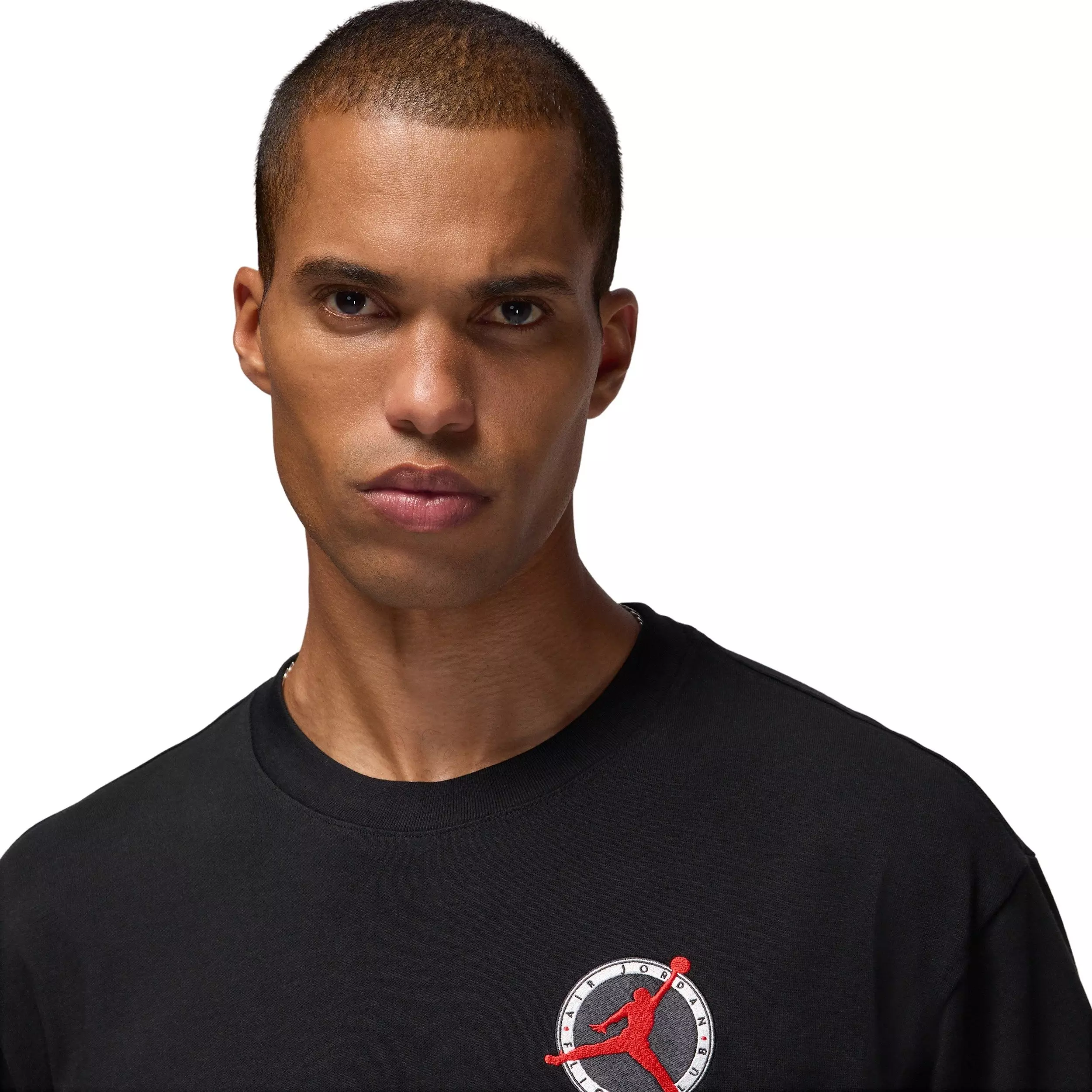 Jordan Men's Flight Club LBR Short-Sleeve Crew T-Shirt - BLACK