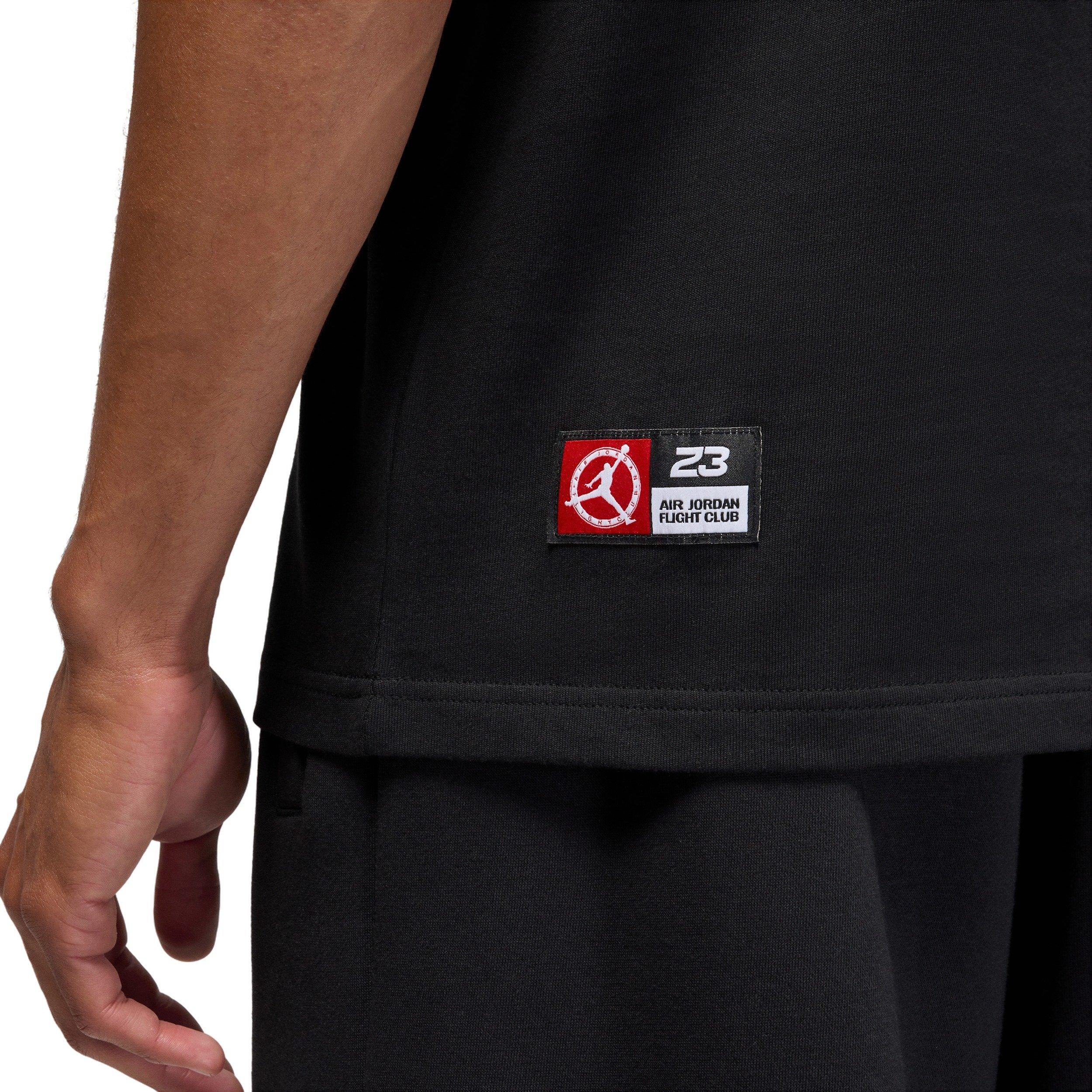 Jordan Men's Flight Club LBR Short-Sleeve Crew T-Shirt - BLACK Thumbnail View 5