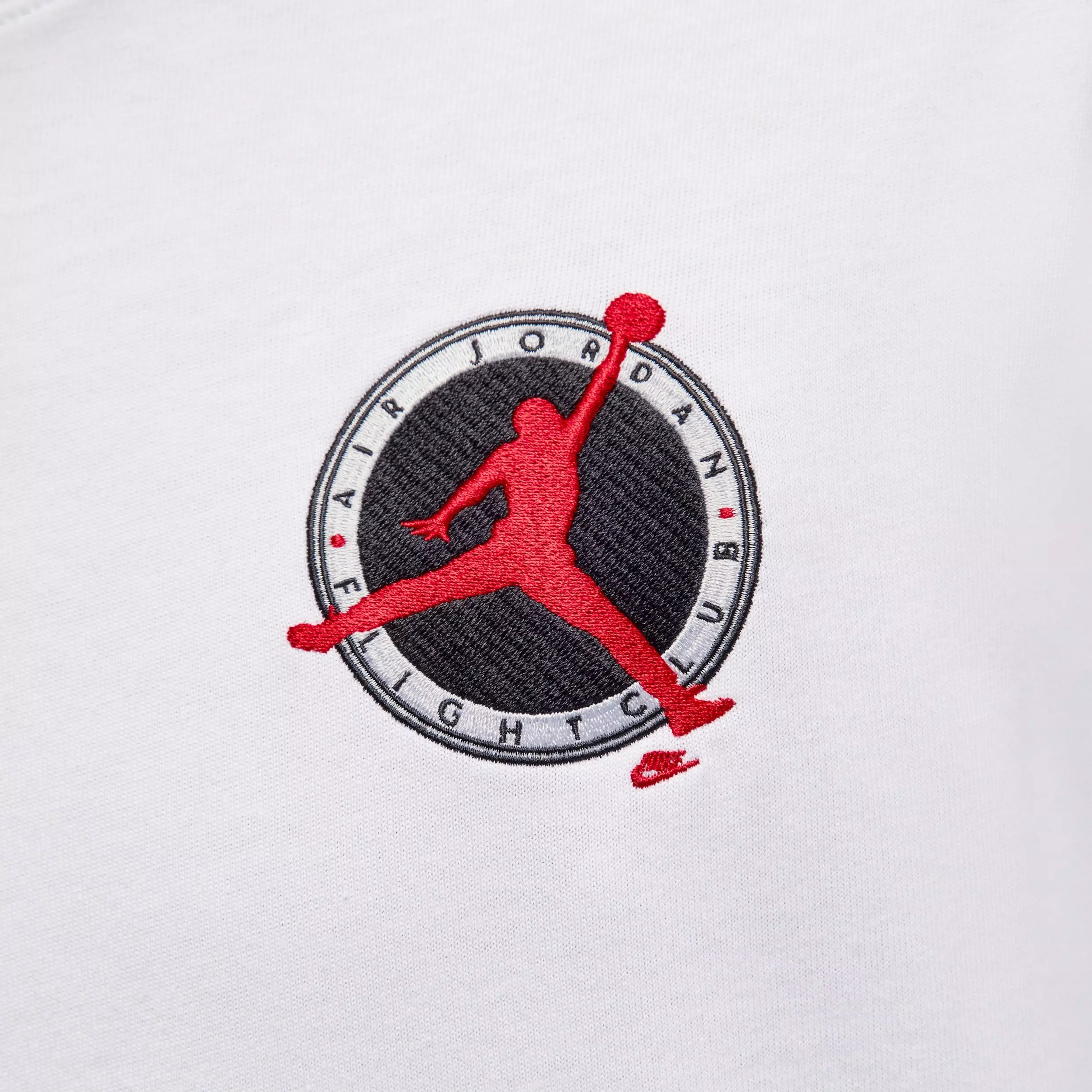 Jordan Men's Flight Club LBR Short-Sleeve Crew T-Shirt - WHITE