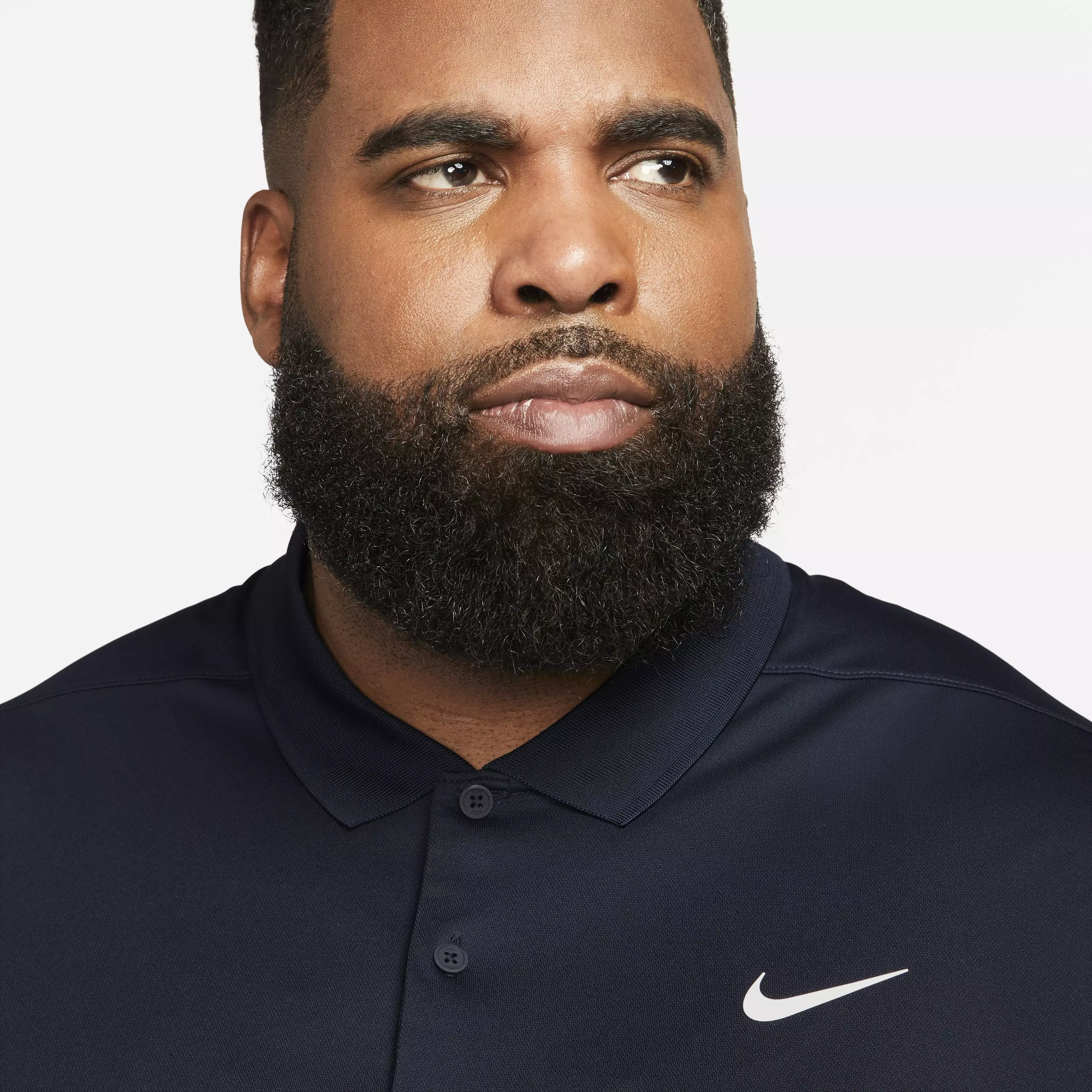 Nike Men's Dri-FIT Victory Solid Golf Polo - BLUE