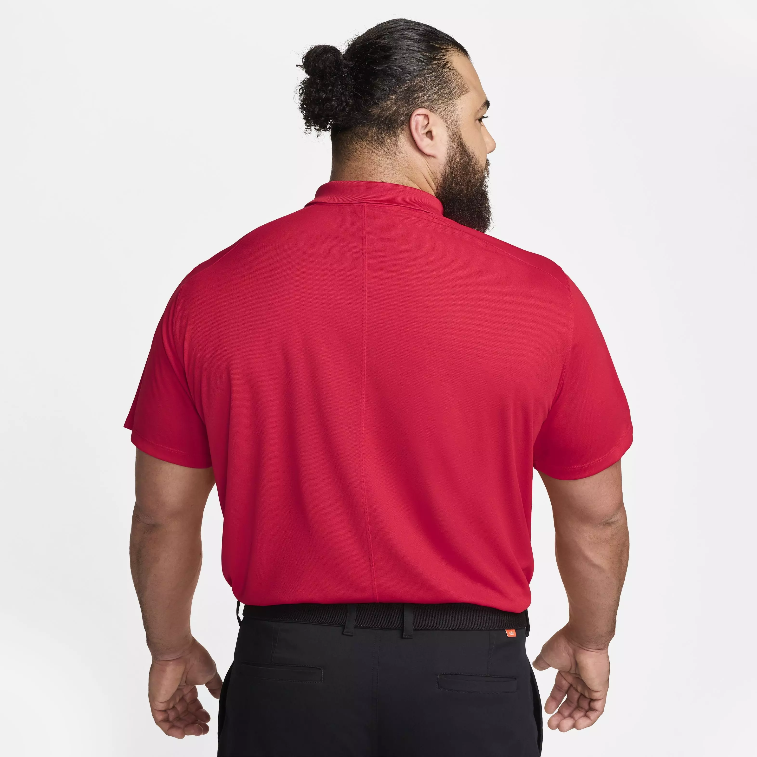 Nike Men's Dri-FIT Victory Solid Golf Polo - RED