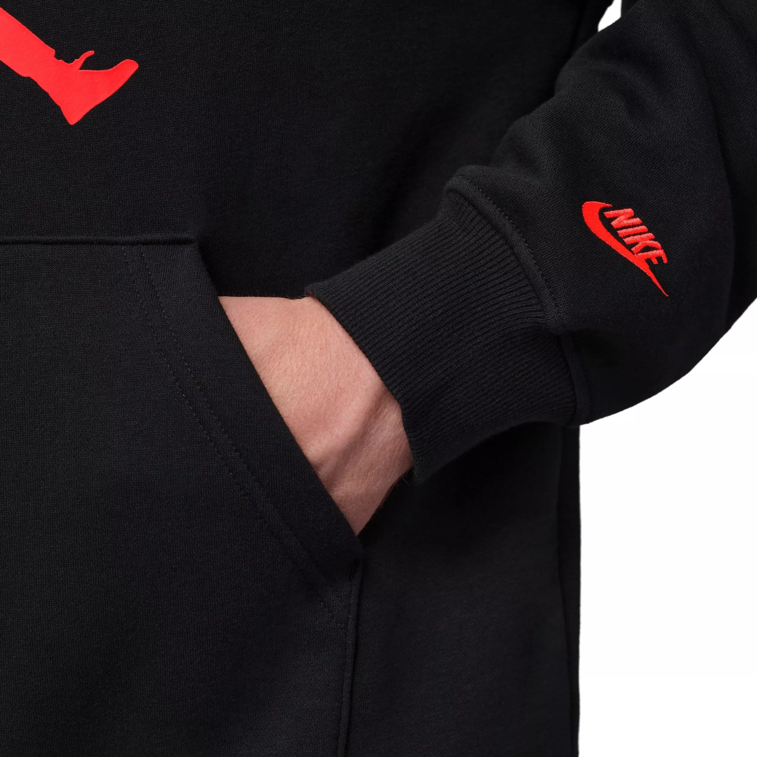 Jordan Men's Brooklyn Pullover Fleece Hoodie - BLACK