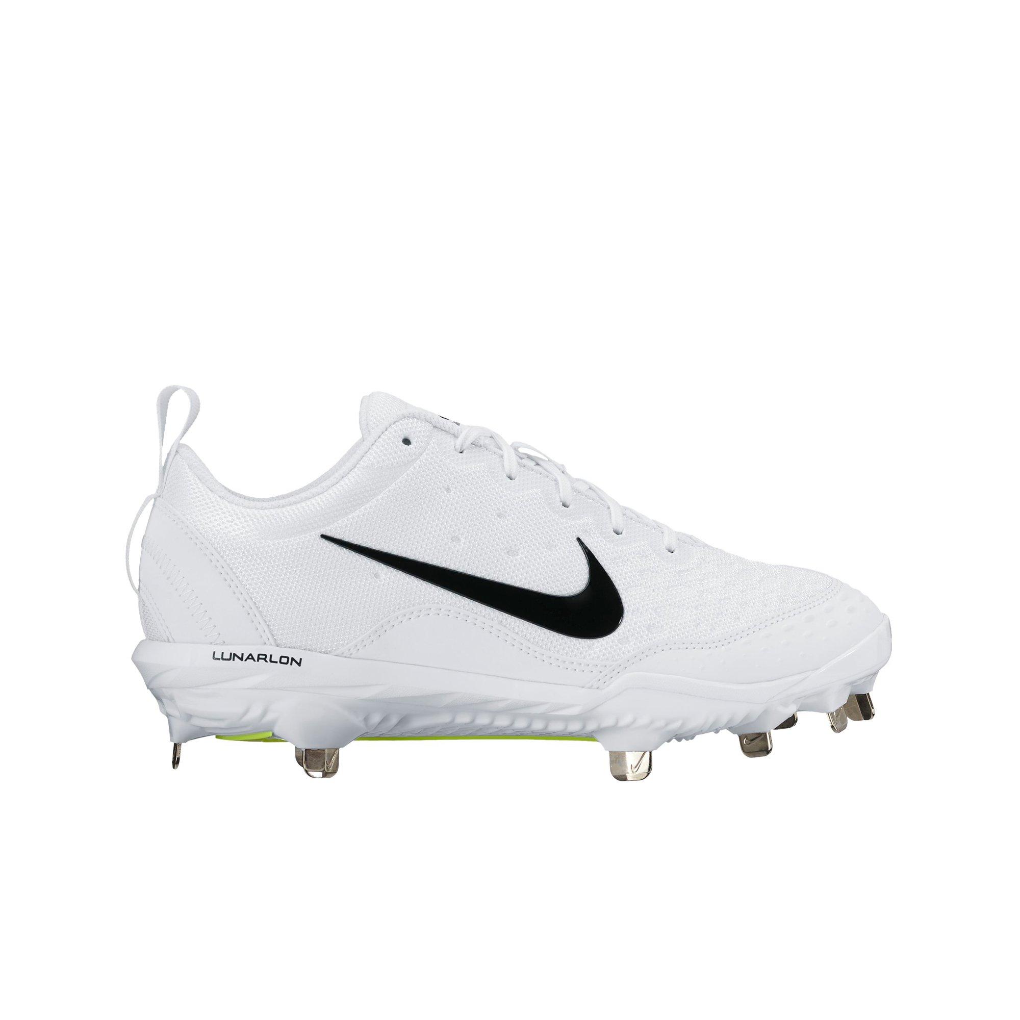 all white nike softball cleats