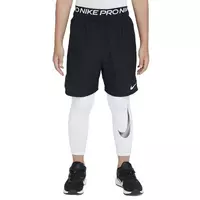 Nike Big Boys' Pro Warm Dri-FIT Leggings -White - Hibbett