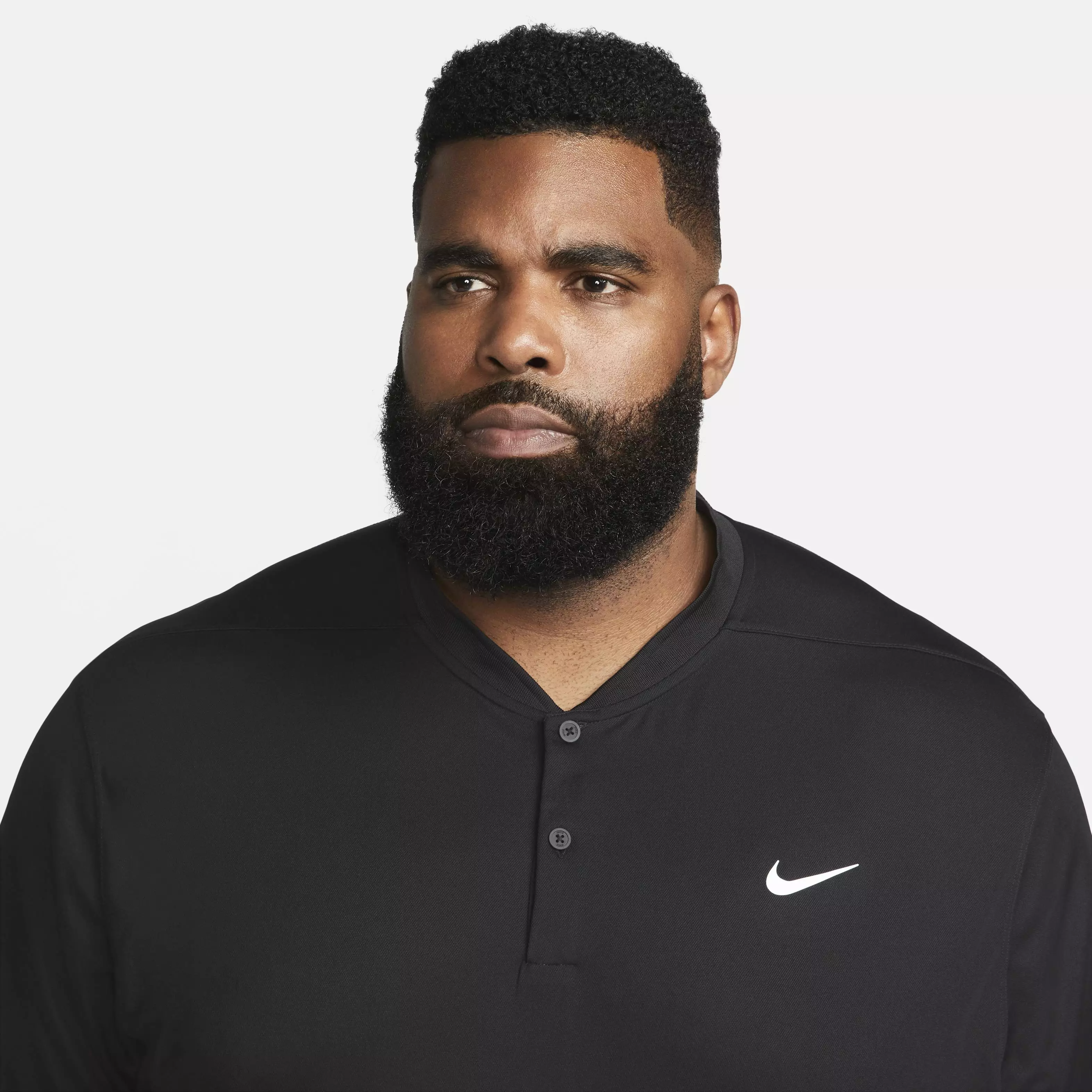 Nike Men's Dri-FIT Victory Blade Golf Polo - BLACK