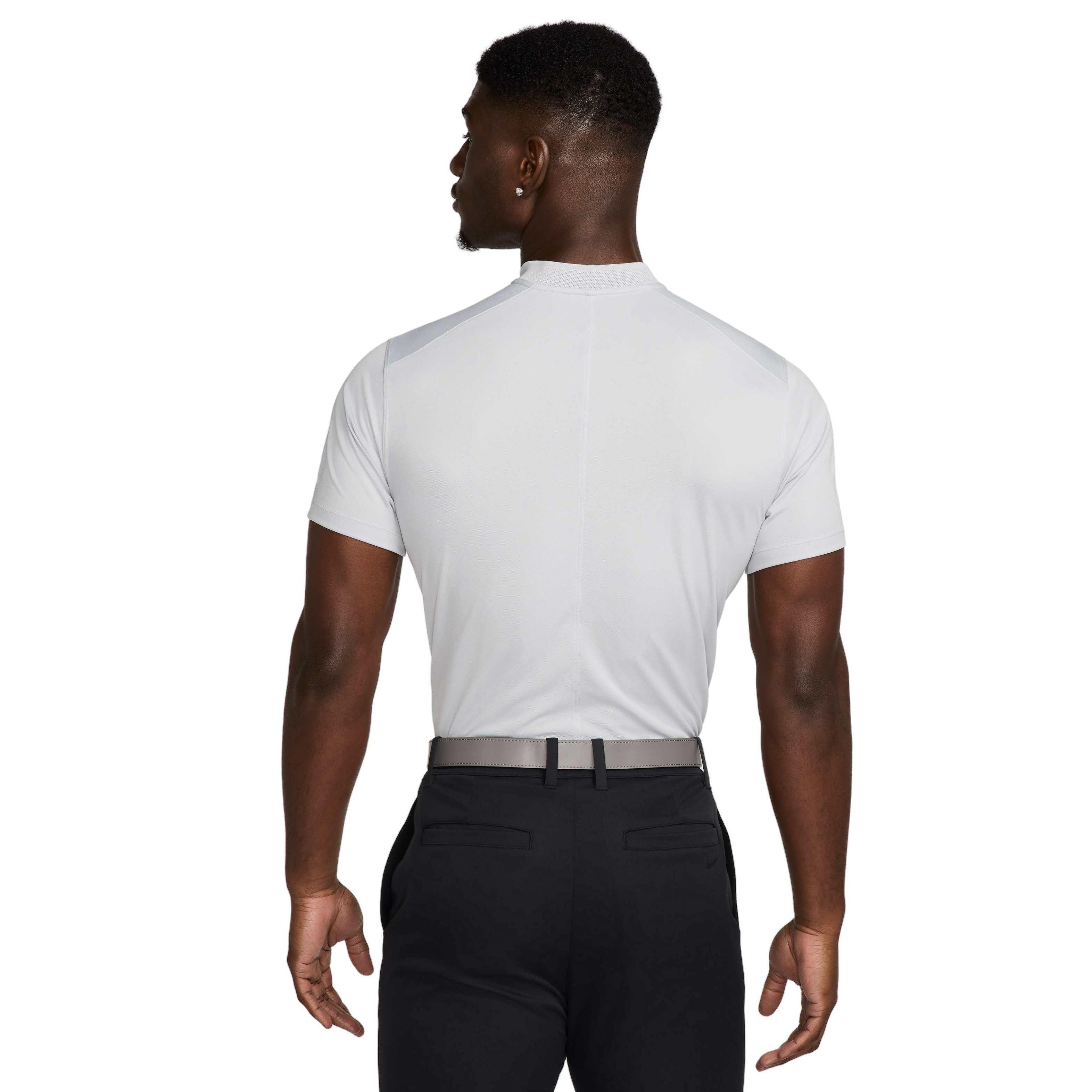 Nike Men's Dri-FIT Victory Blade Golf Polo - GREY Thumbnail View 2