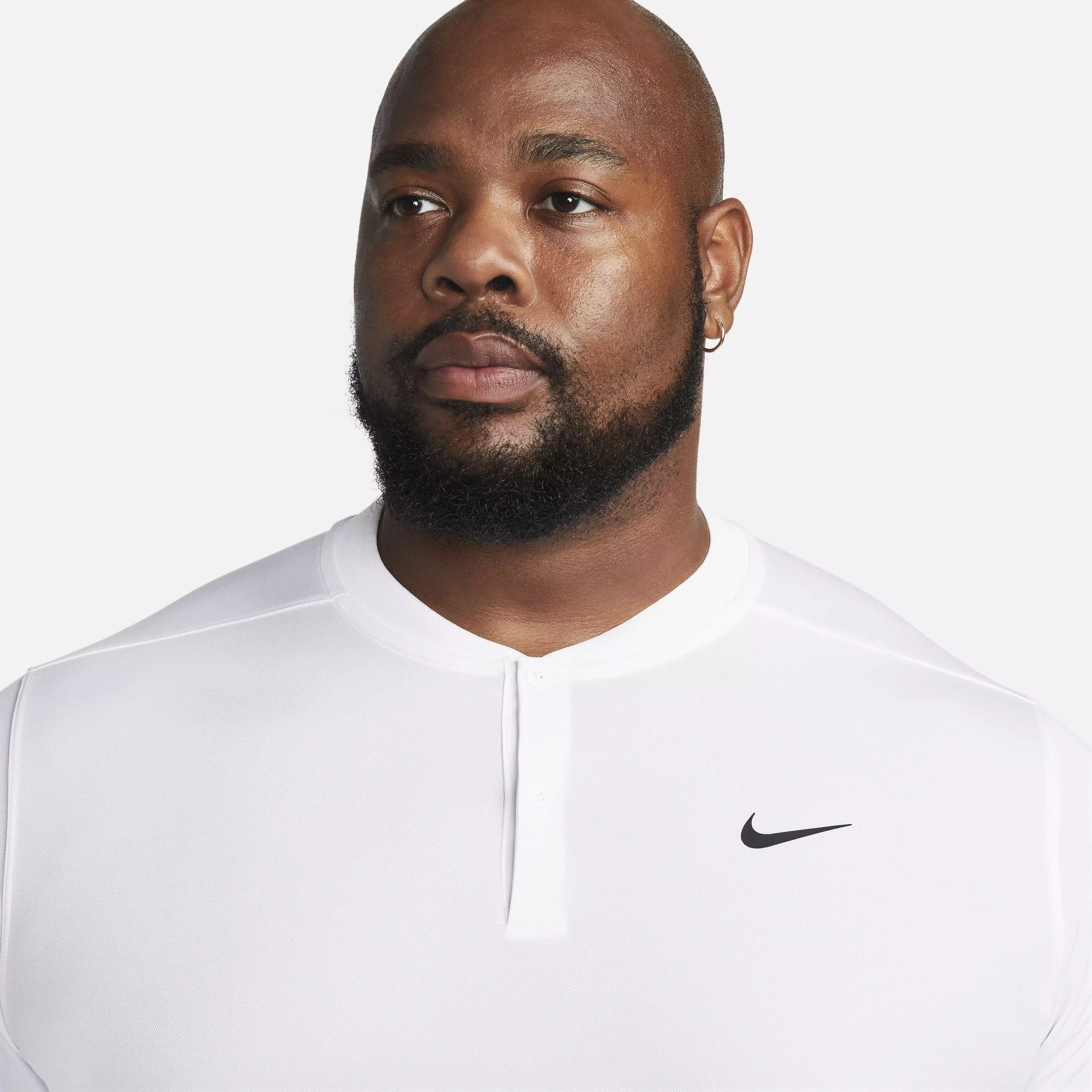 Nike Men's Dri-FIT Victory Blade Golf Polo - WHITE