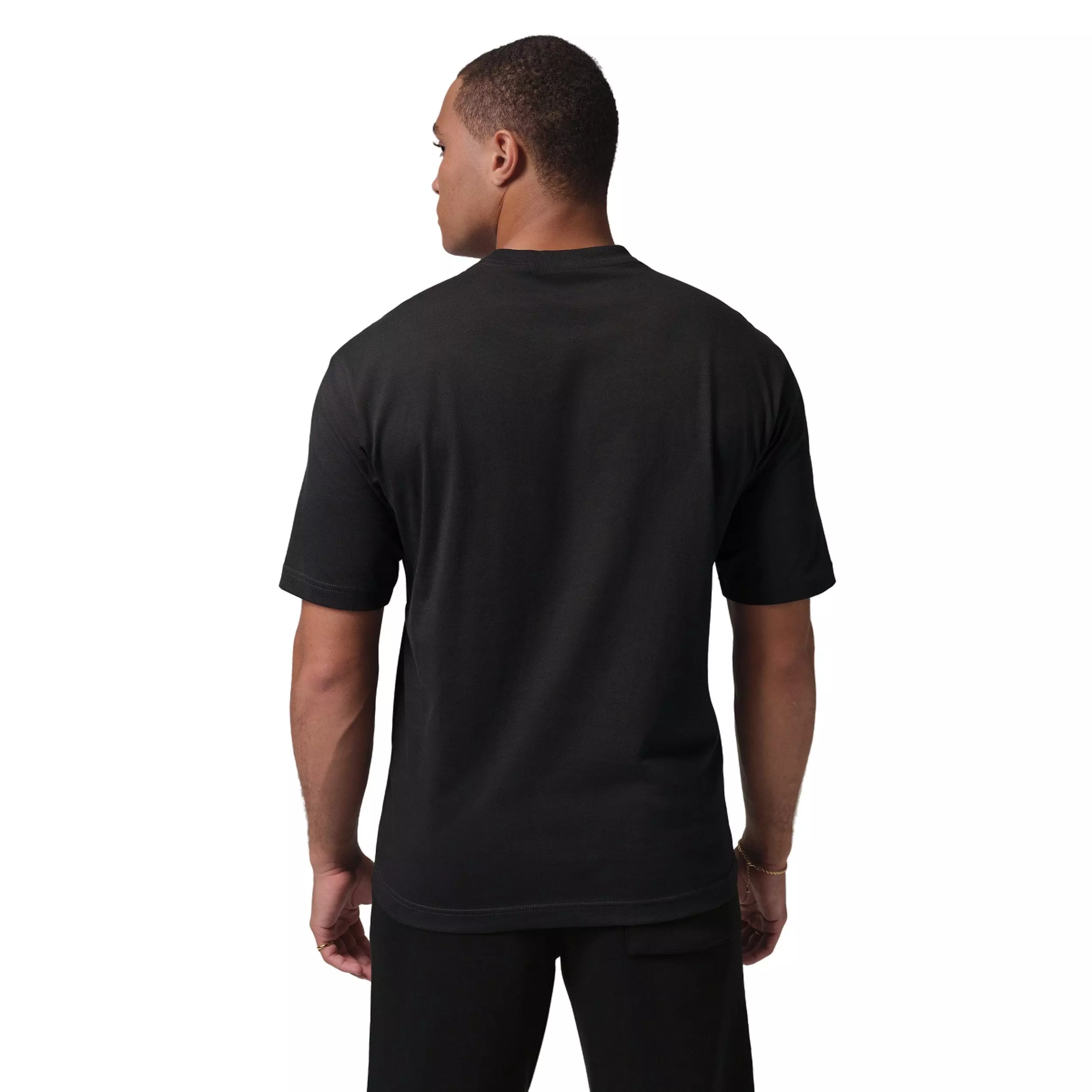 Jordan Men's Hands Graphic Short-Sleeve Crew Shirt - BLACK
