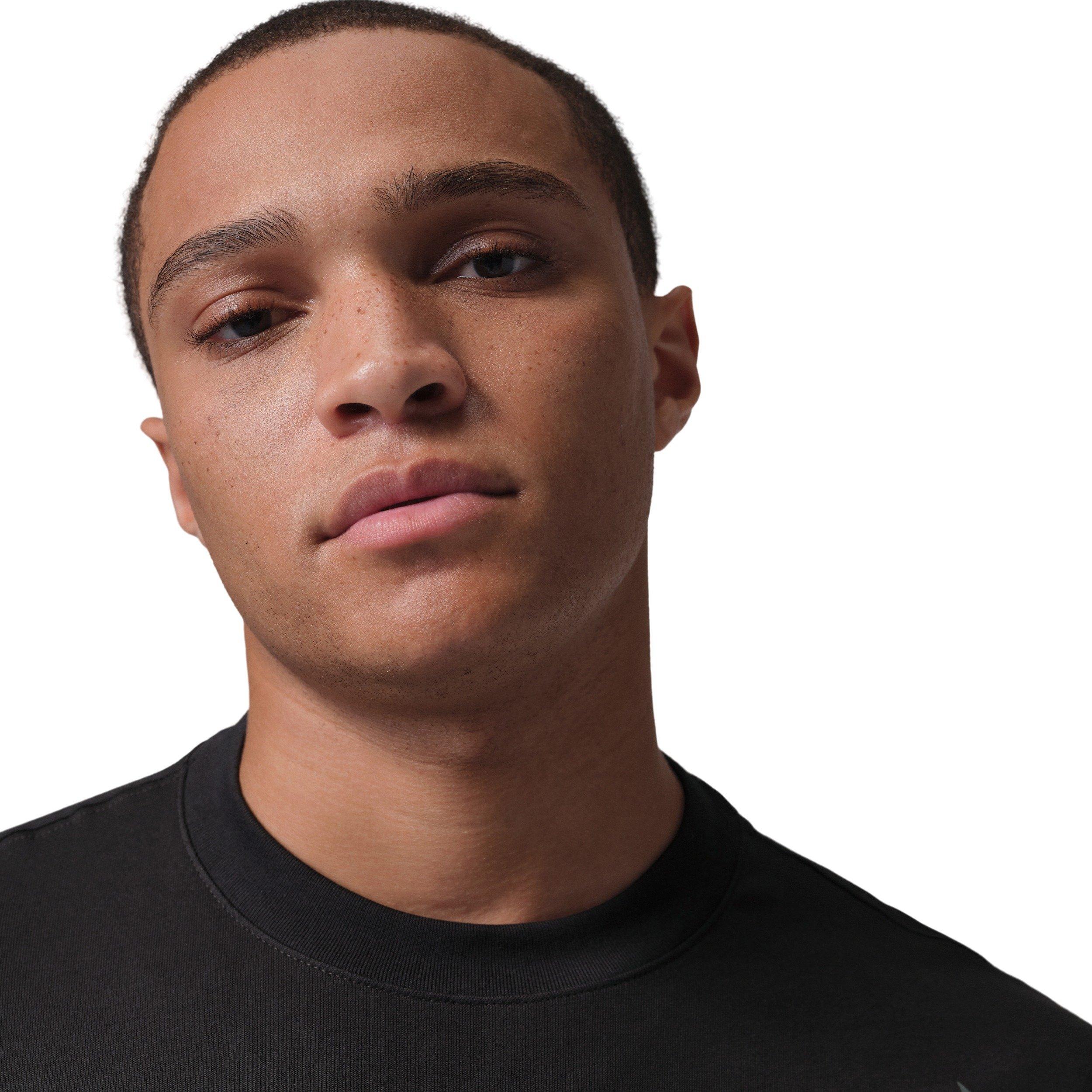 Jordan Men's Hands Graphic Short-Sleeve Crew Shirt - BLACK Thumbnail View 3