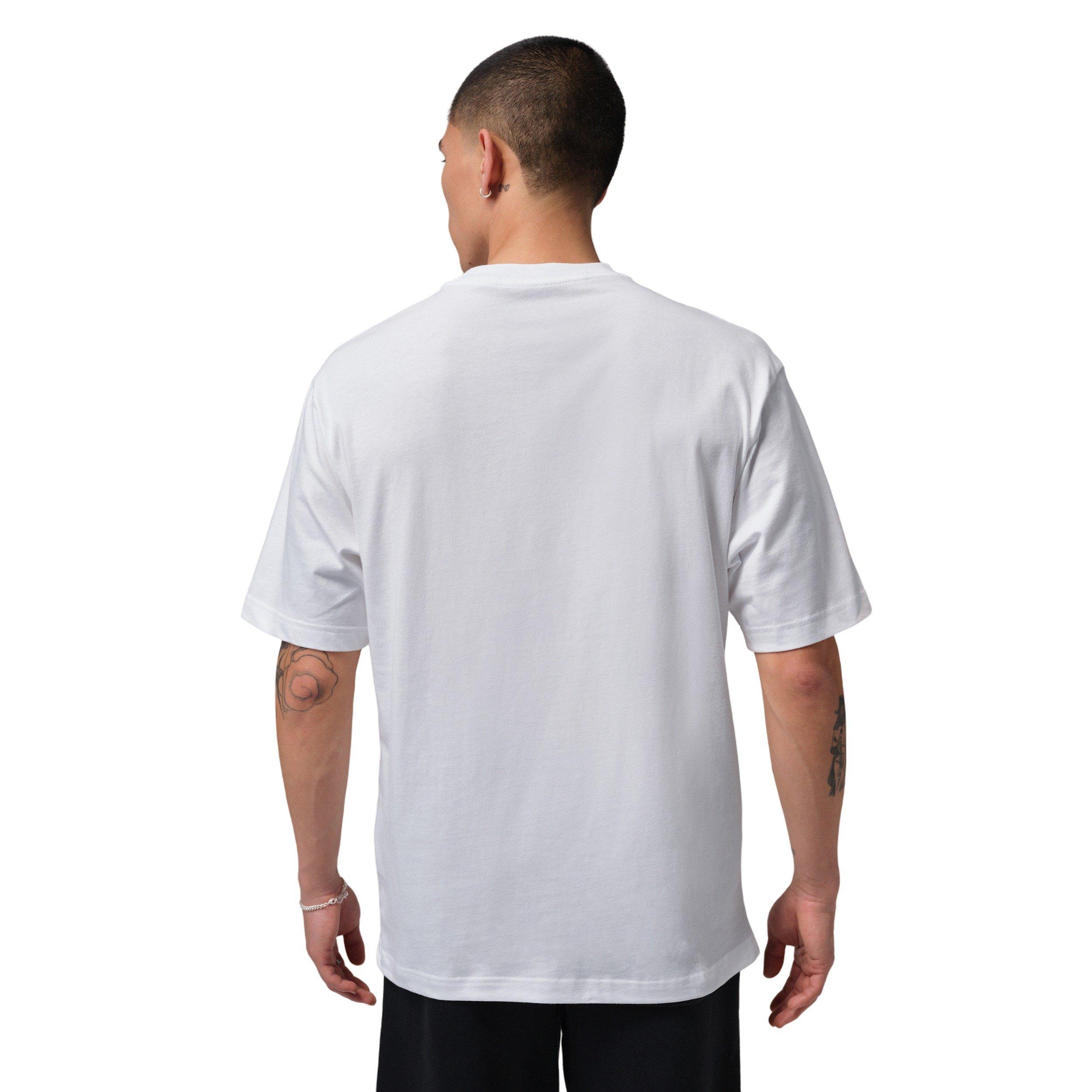 Jordan Men's Hands Graphic Short-Sleeve Crew Shirt - WHITE Thumbnail View 2