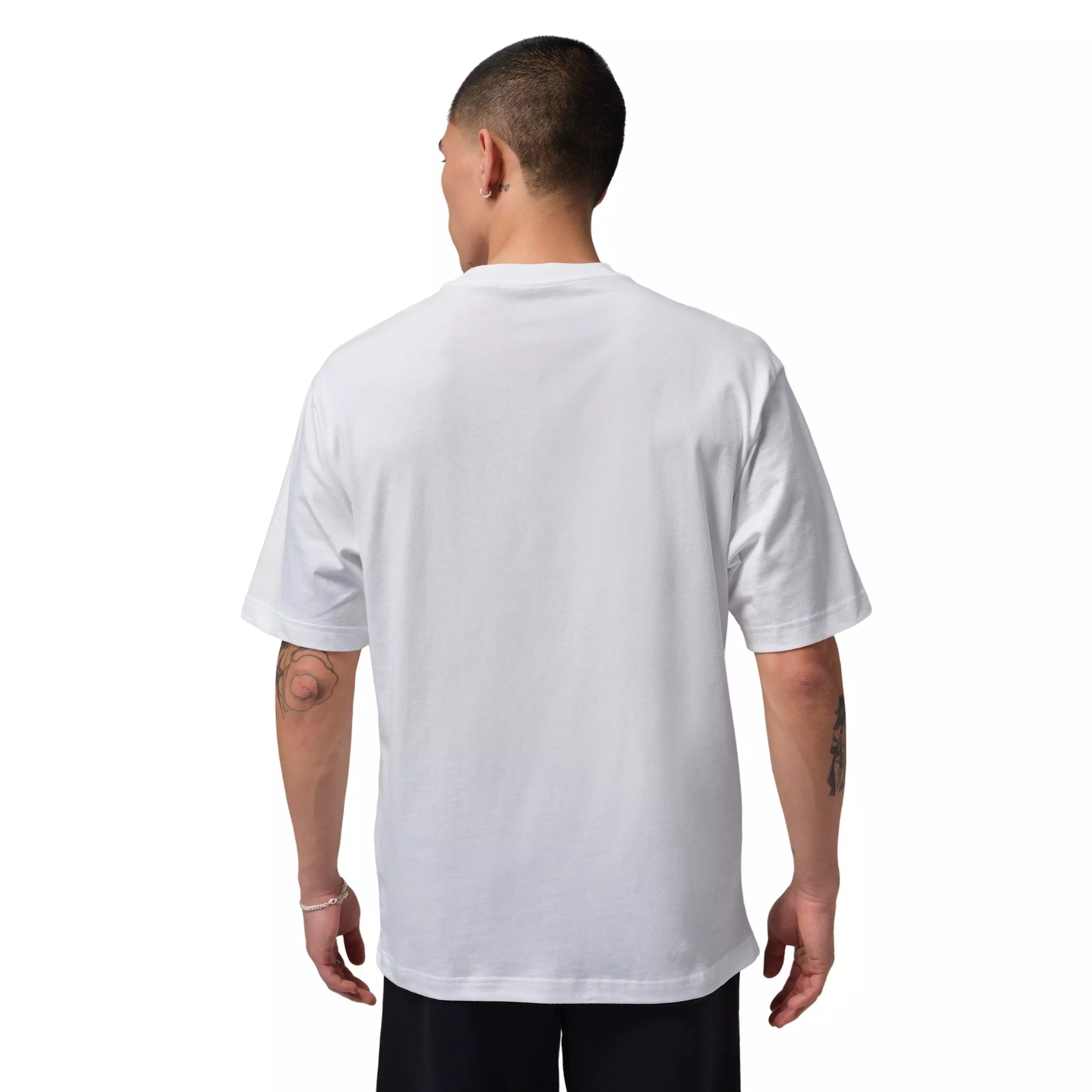Jordan Men's Hands Graphic Short-Sleeve Crew Shirt - WHITE