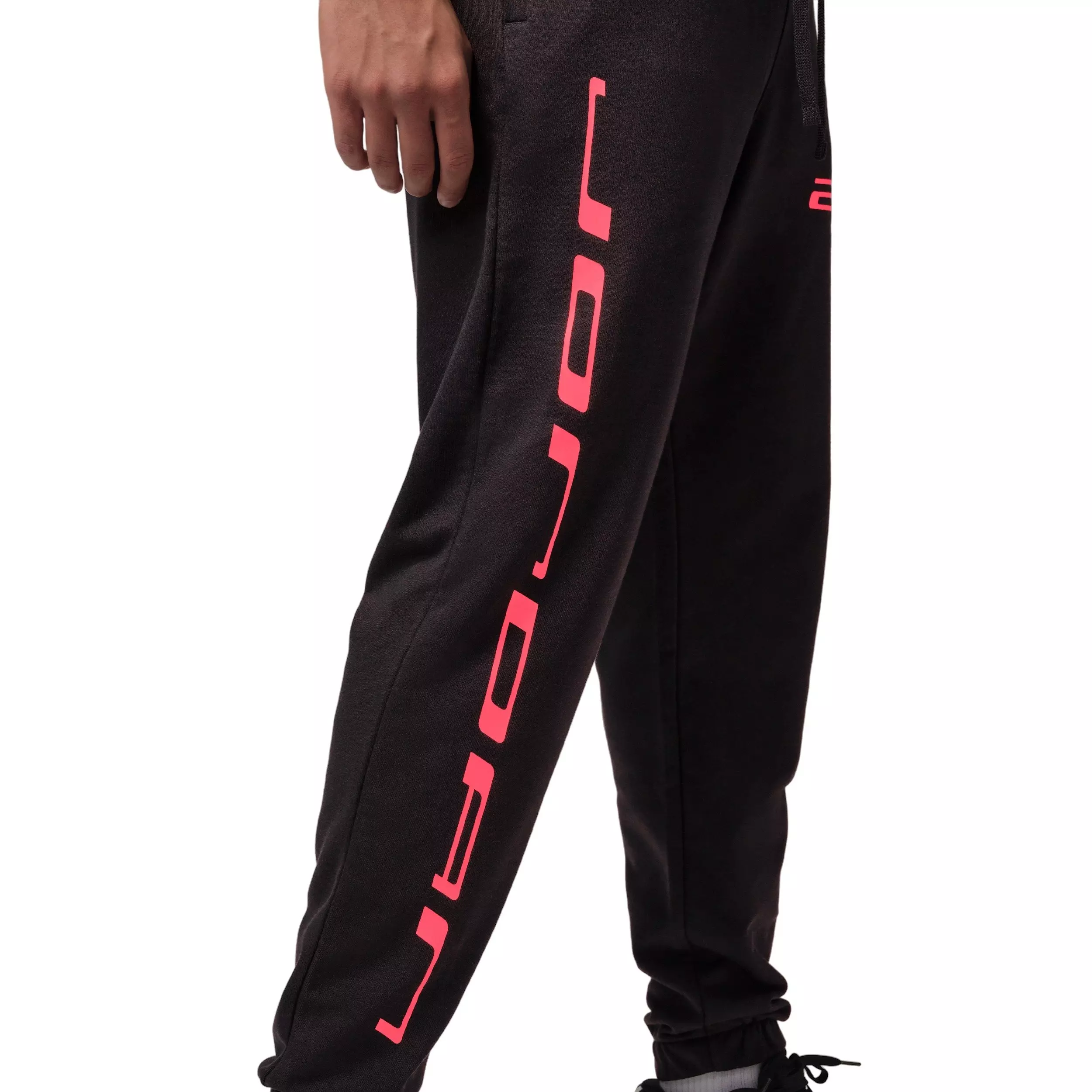 Jordan Men's Sport Crossover Dri-FIT Fleece Sweatpants - BLACK