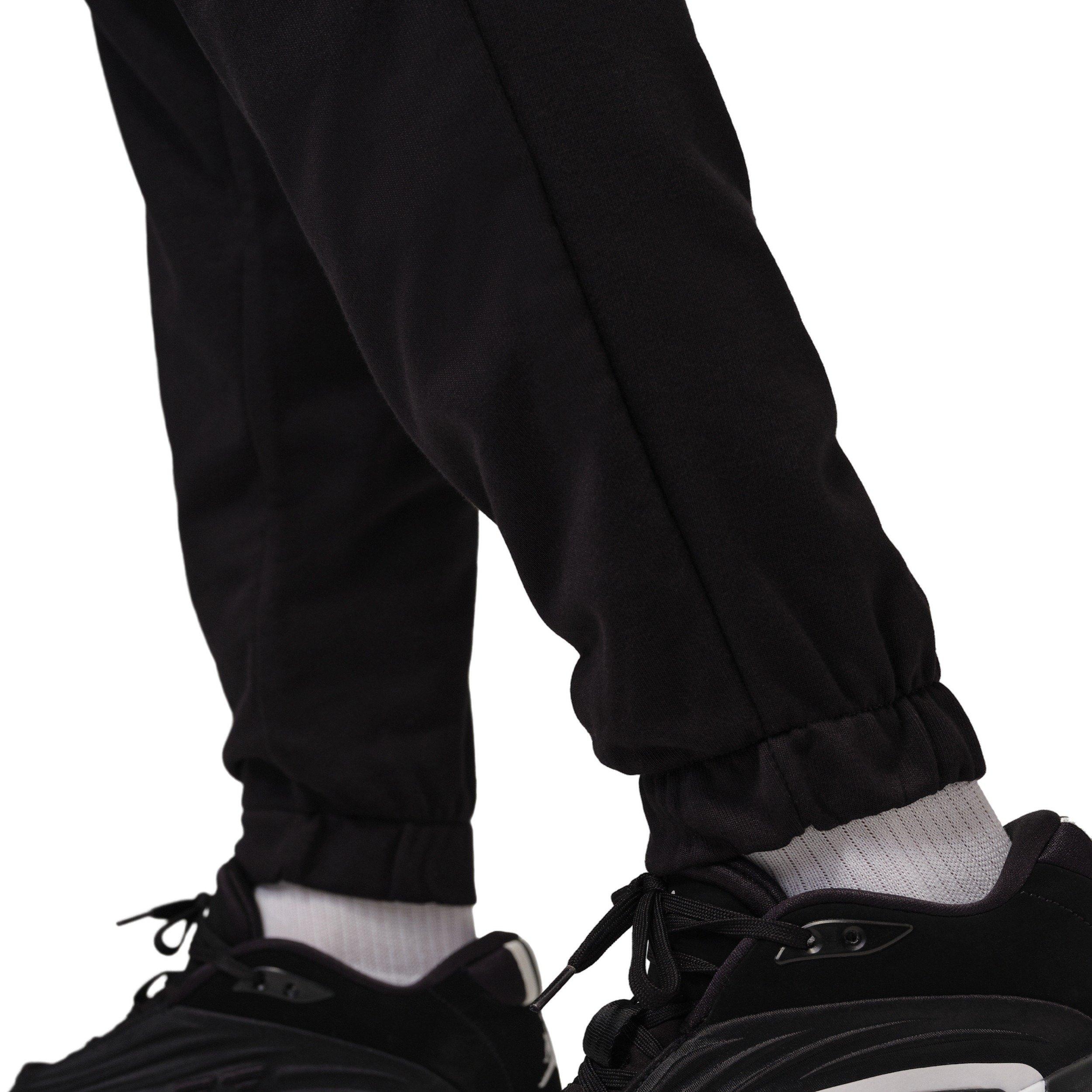Jordan Men's Sport Crossover Dri-FIT Fleece Sweatpants - BLACK Thumbnail View 5