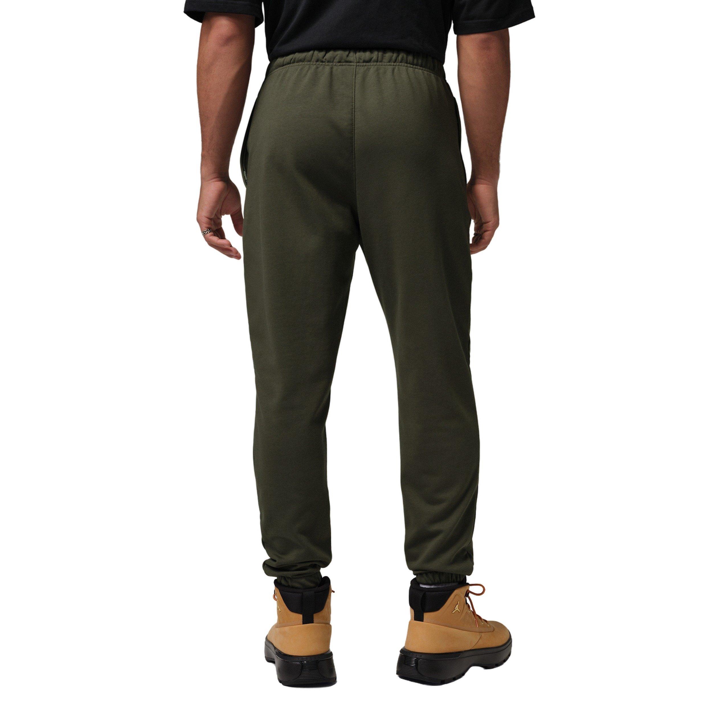 Jordan Men's Sport Crossover Dri-FIT Fleece Sweatpants - GREEN Thumbnail View 2