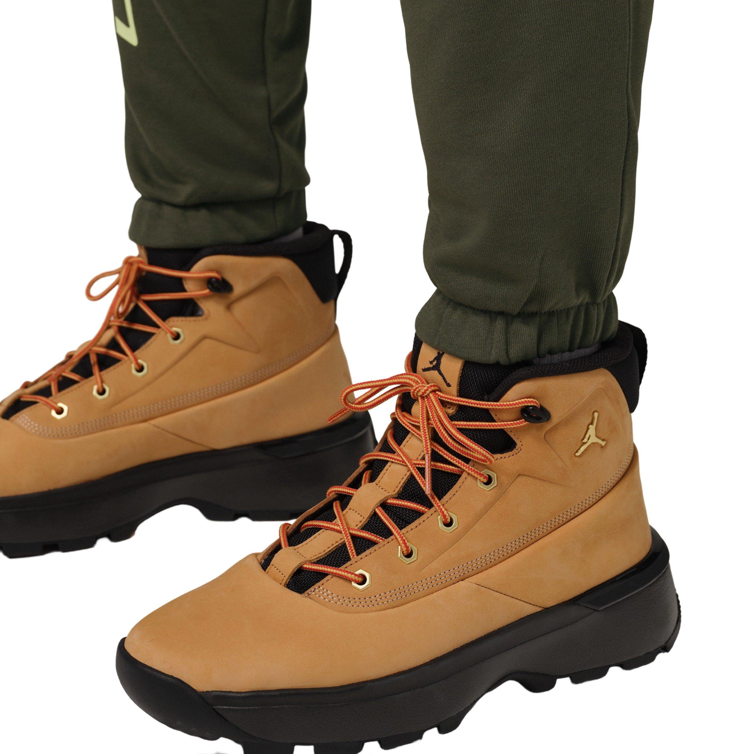 Jordan Men's Sport Crossover Dri-FIT Fleece Sweatpants - GREEN Thumbnail View 4