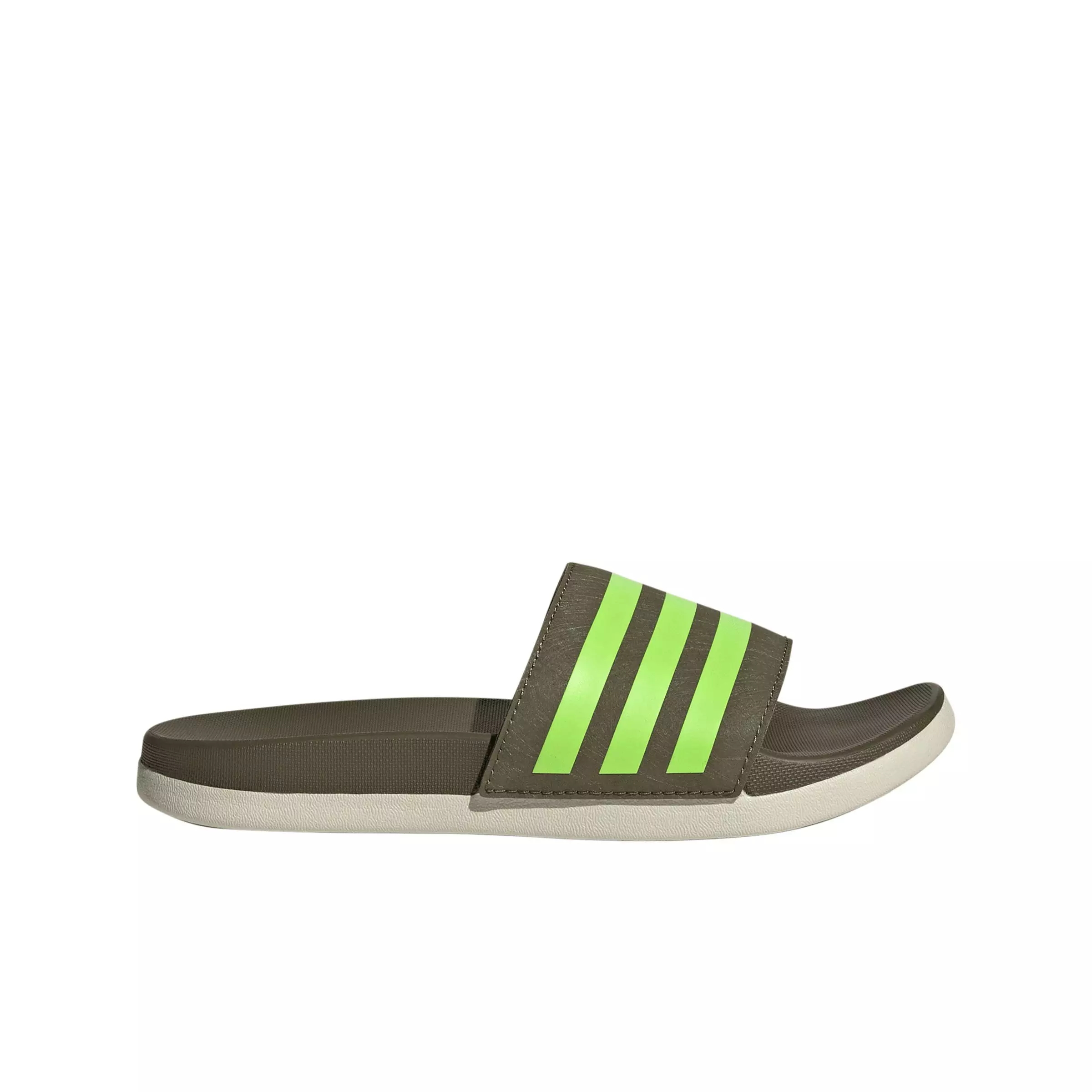 adidas Adilette Comfort "Olive Str/Luclem/Alumina" Grade School Boys' Slide - OLIVE/LUCLEM/ALUMINA