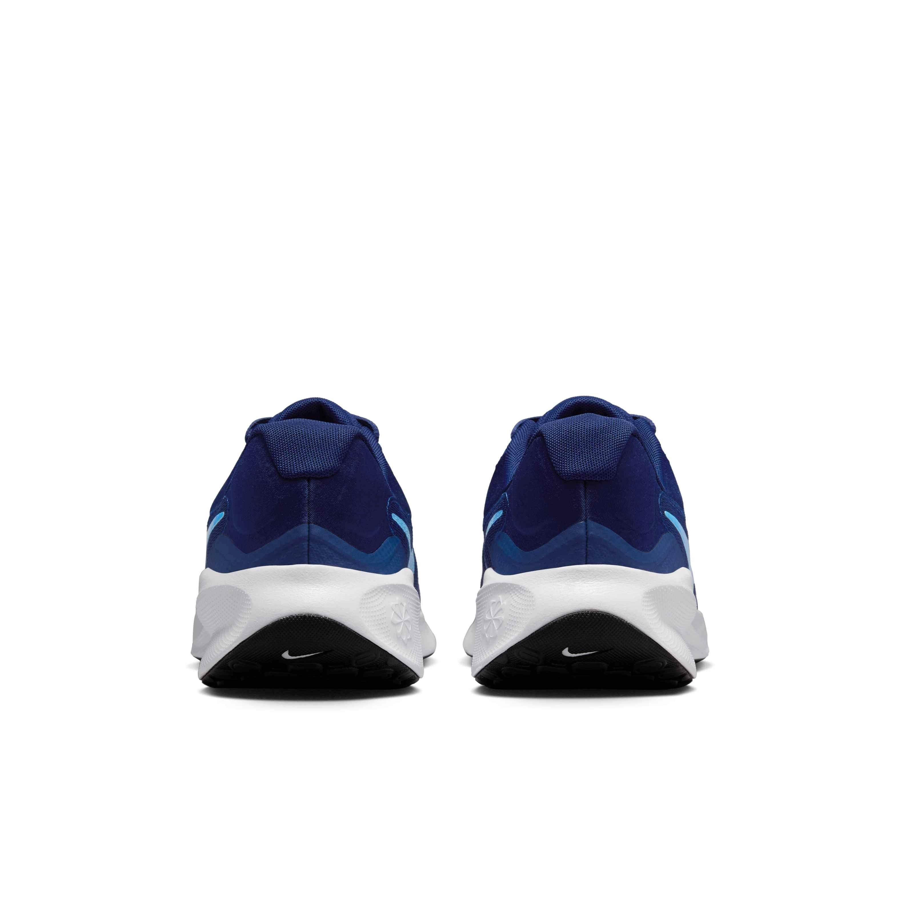Nike Revolution 7 "Blue Void/White/Black/University Blue" Men's Running Shoe - BLUE/WHITE/BLACK Thumbnail View 5
