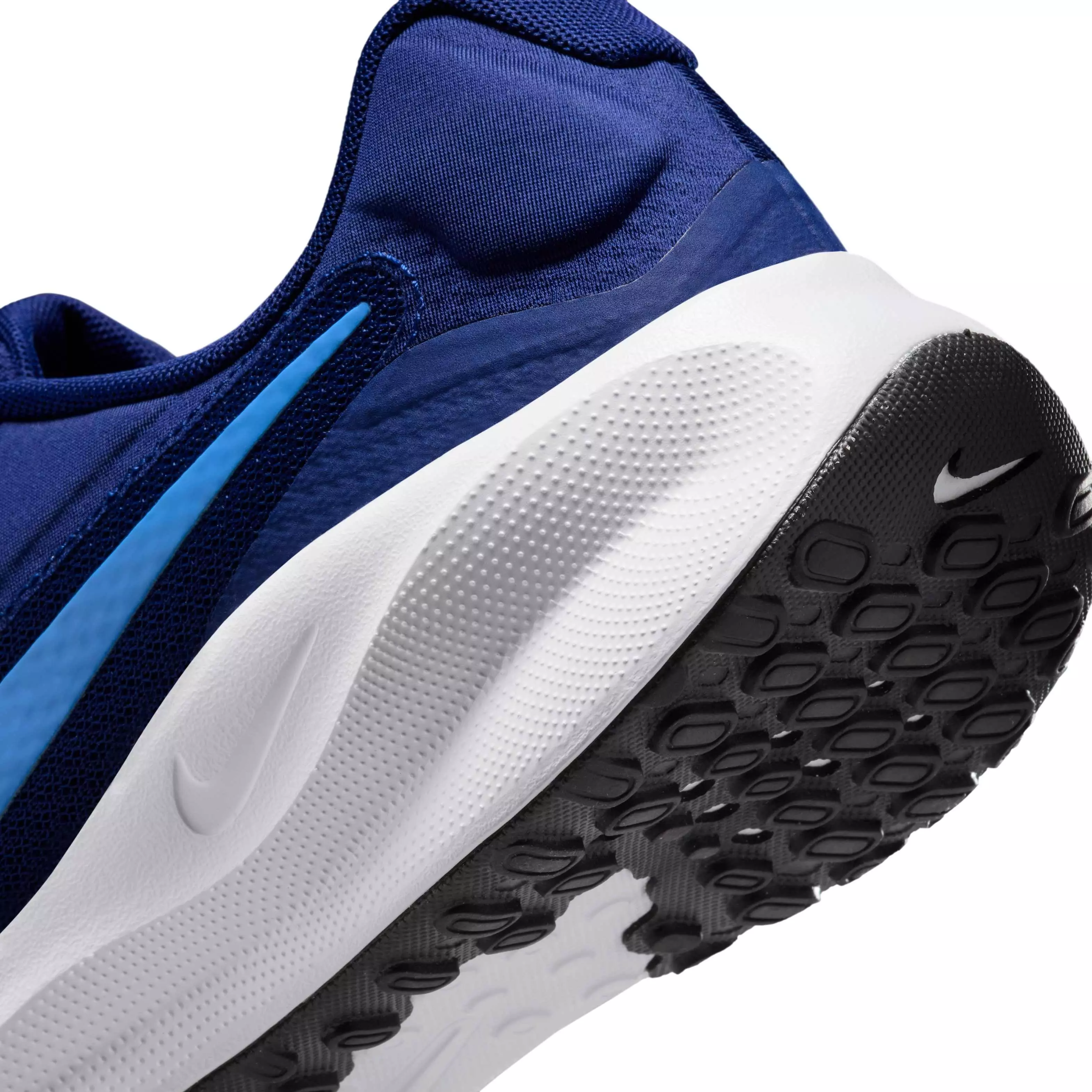 Nike Revolution 7 "Blue Void/White/Black/University Blue" Men's Running Shoe - BLUE/WHITE/BLACK