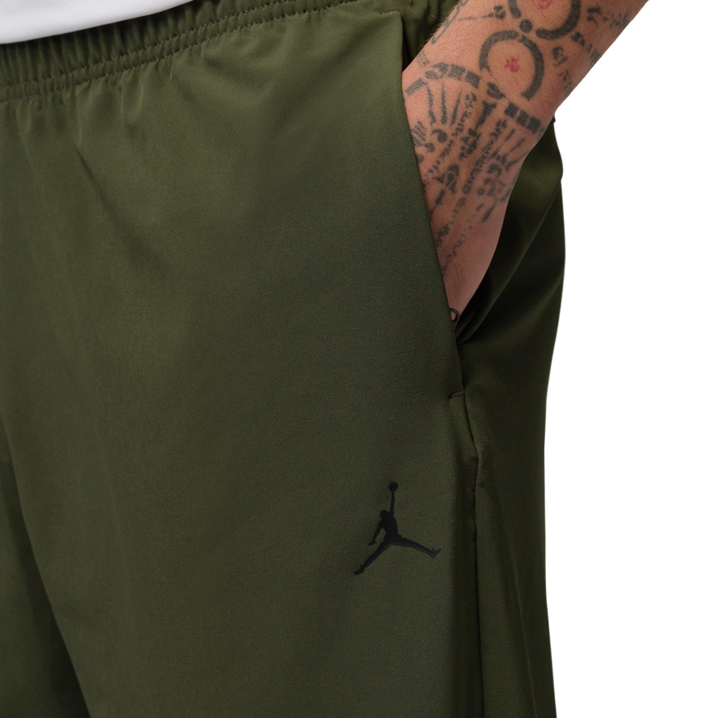 Jordan Men's Sport Essentials Dri-FIT Woven Pants - GREEN Thumbnail View 4