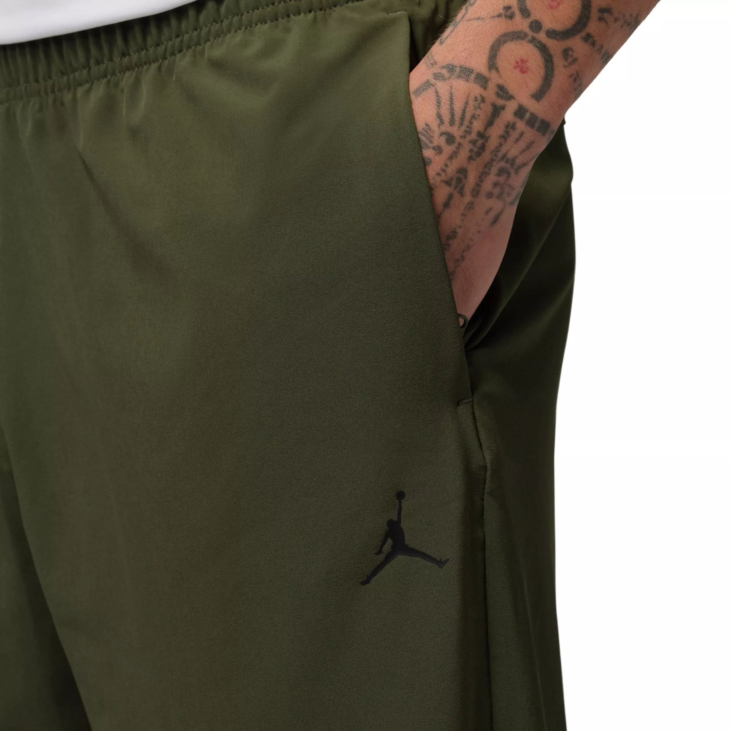 Jordan Men's Sport Essentials Dri-FIT Woven Pants - GREEN