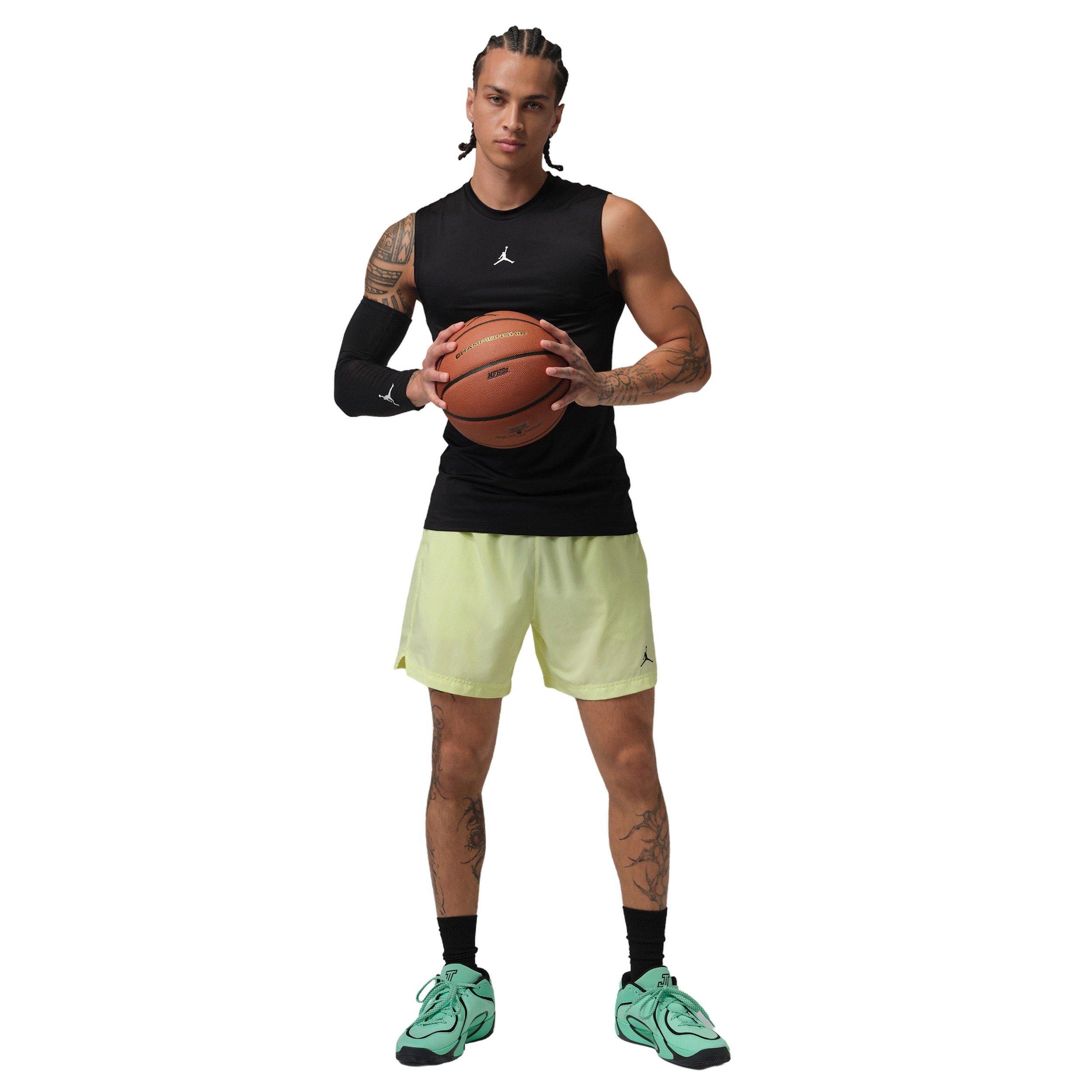 Jordan Men's Sport Essentials Dri-FIT Woven Shorts - GREEN Thumbnail View 7
