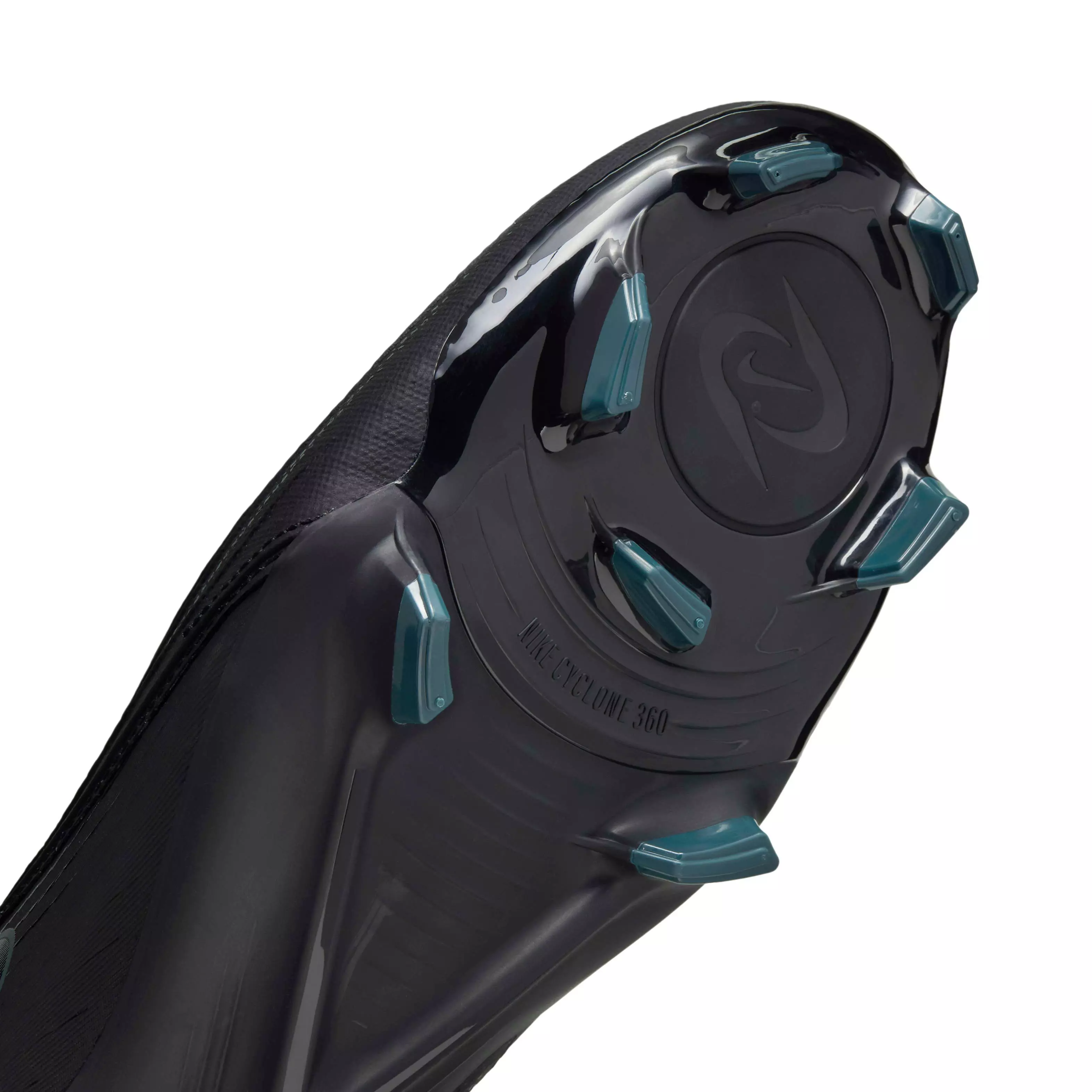 Nike Phantom GX 2 Academy MG "Black/Deep Jungle/Black" Men's Soccer Cleat - BLACK/JUNGLE/BLACK