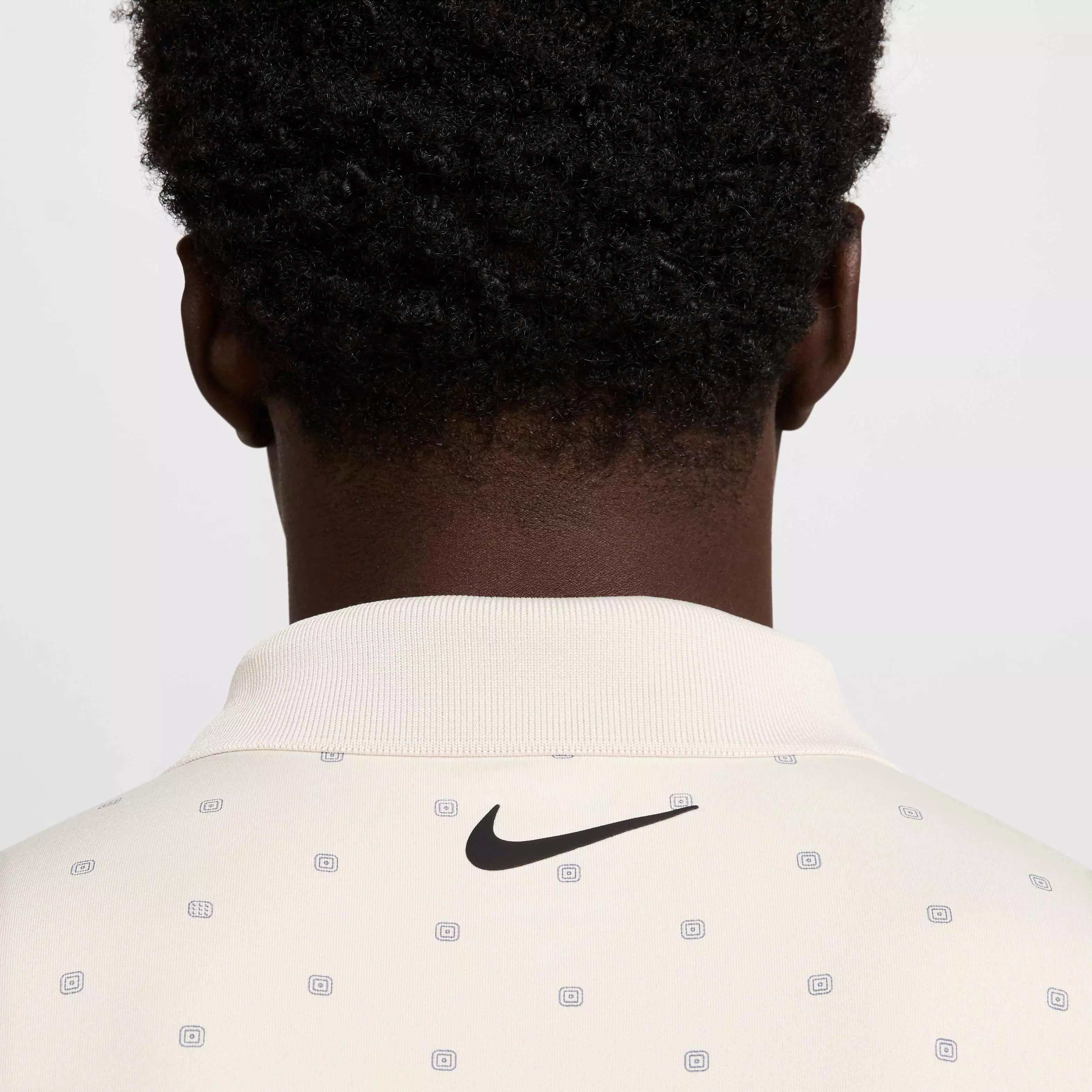 Nike Men's Tour Dri-FIT Print Golf Polo - BROWN