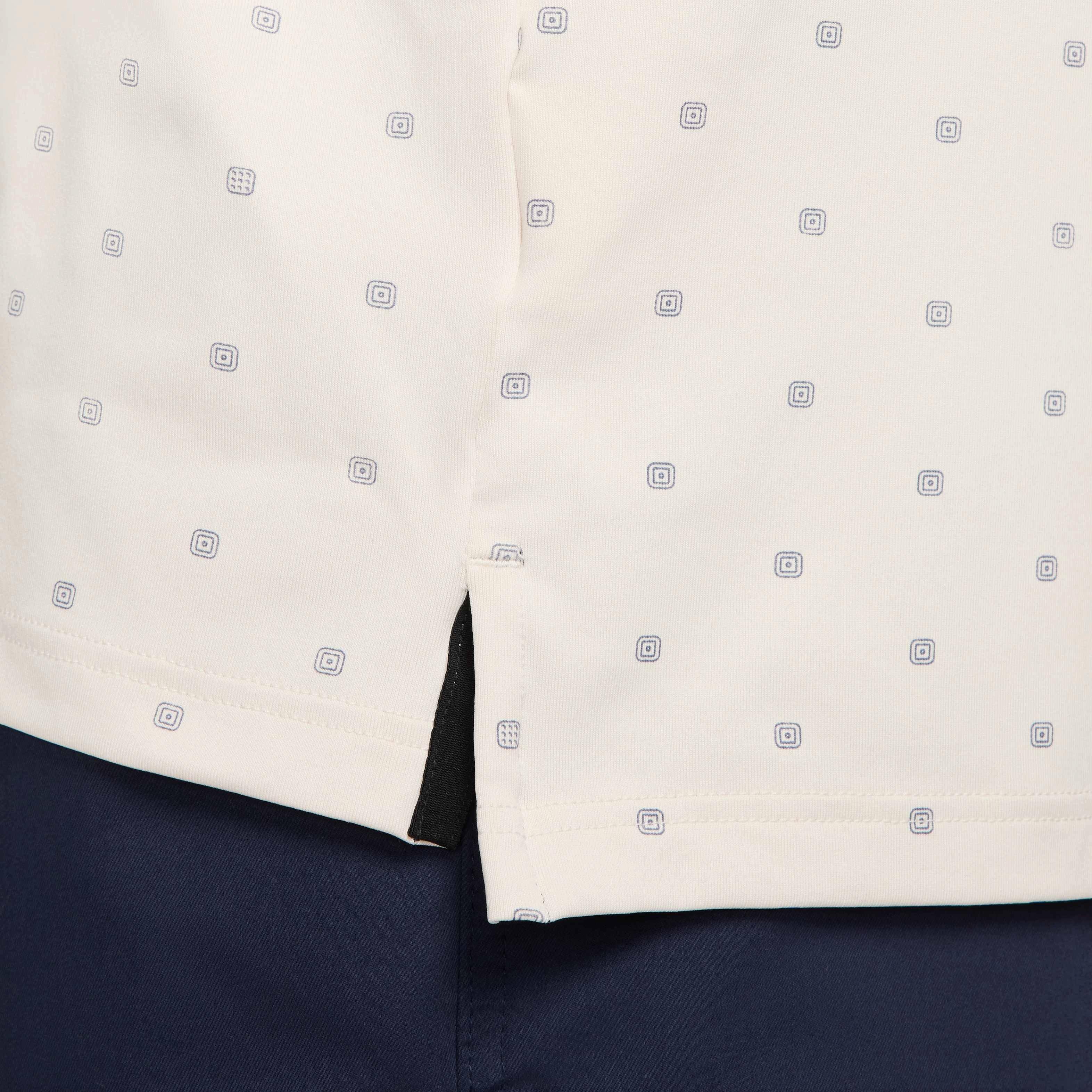 Nike Men's Tour Dri-FIT Print Golf Polo - BROWN Thumbnail View 6