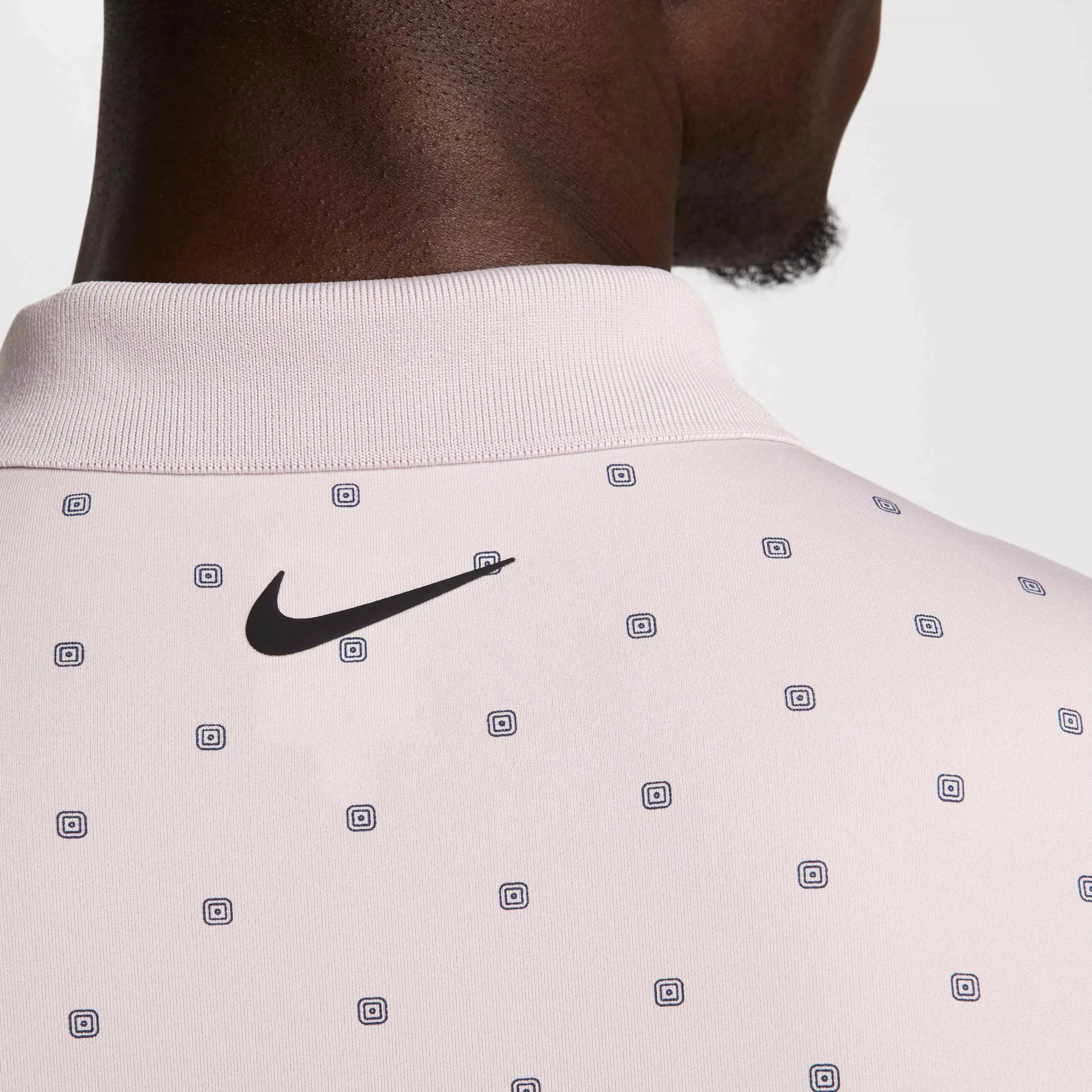 Nike Men's Tour Dri-FIT Print Golf Polo - PURPLE