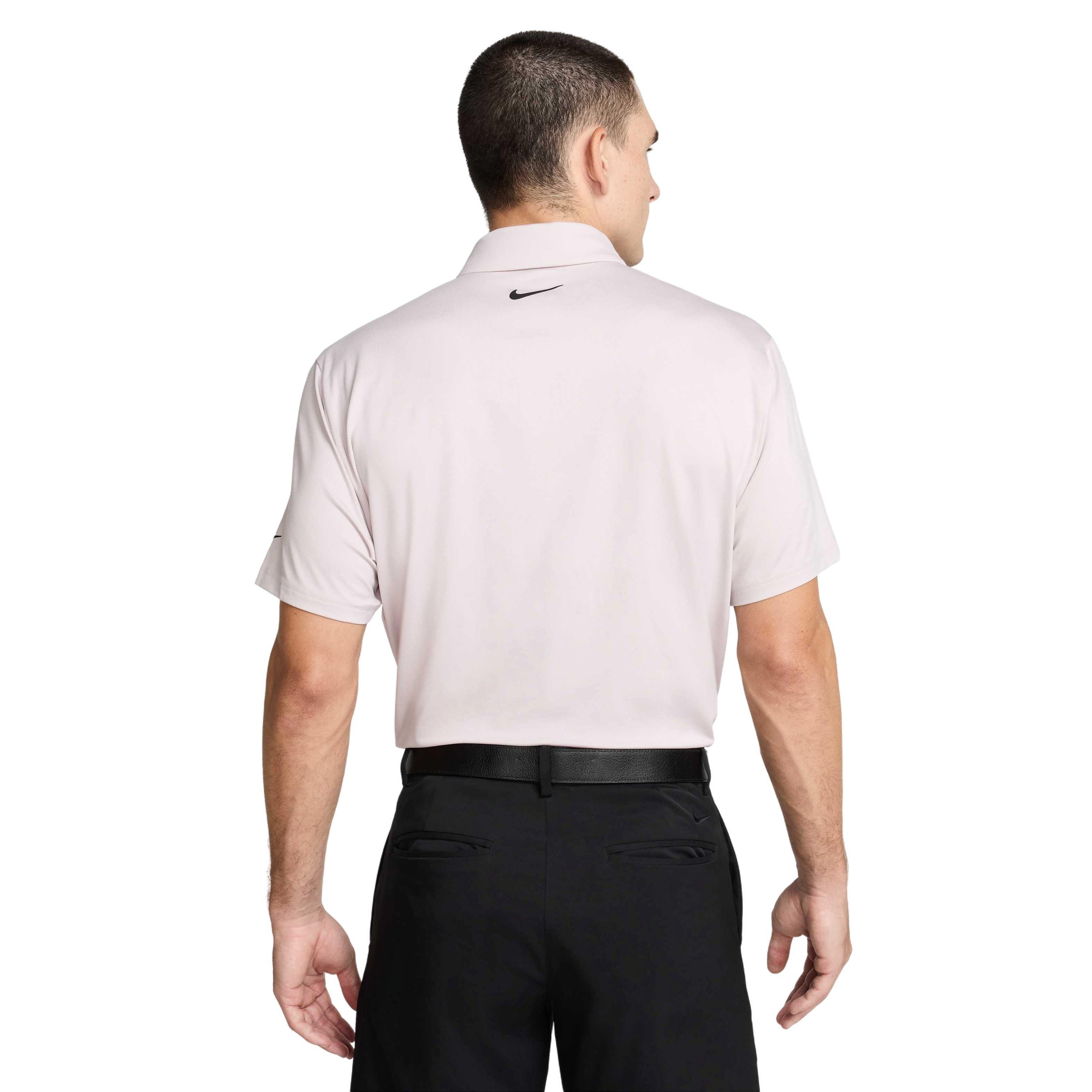 Nike Men's Tour Dri-FIT Heathered Golf Polo - PURPLE Thumbnail View 2