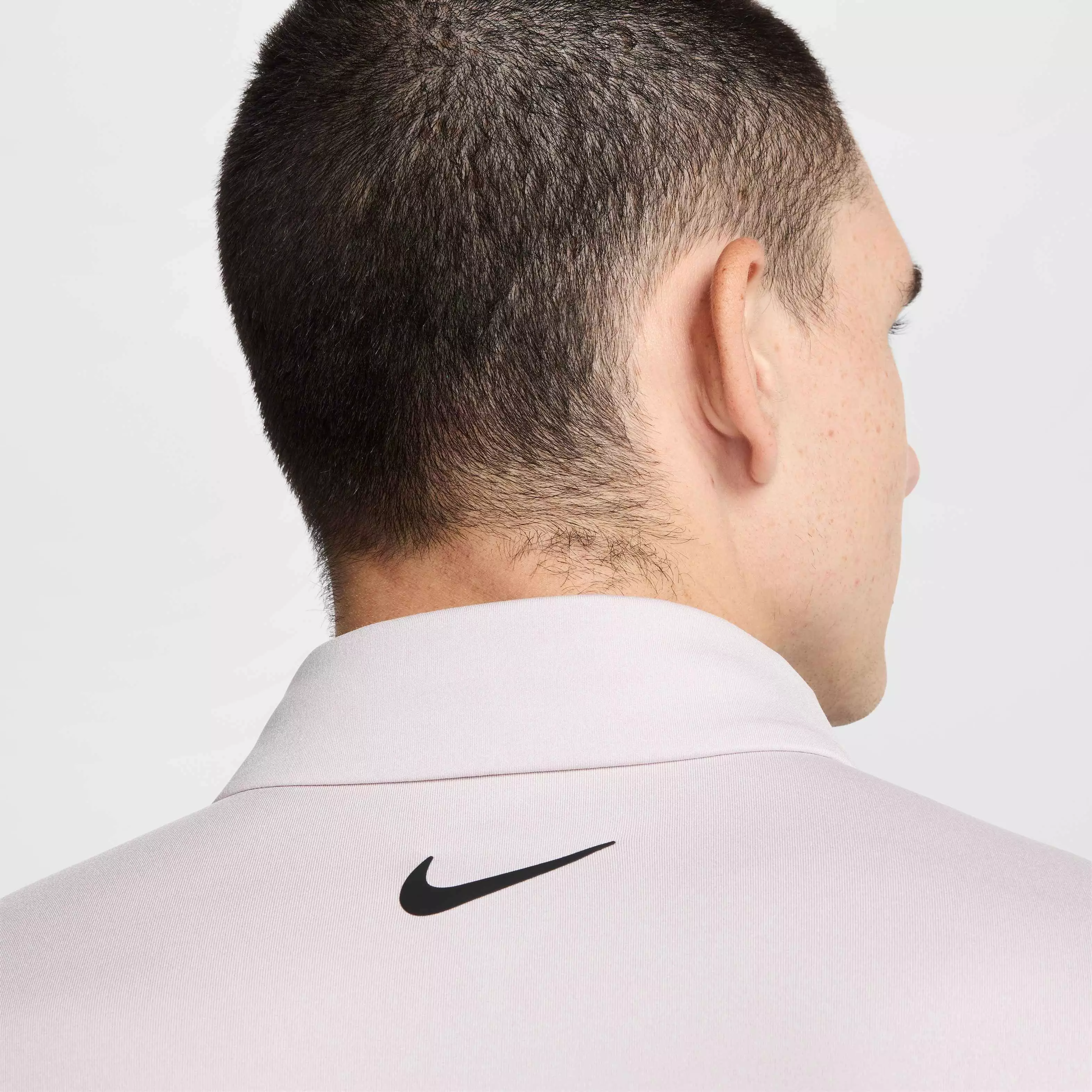 Nike Men's Tour Dri-FIT Heathered Golf Polo - PURPLE